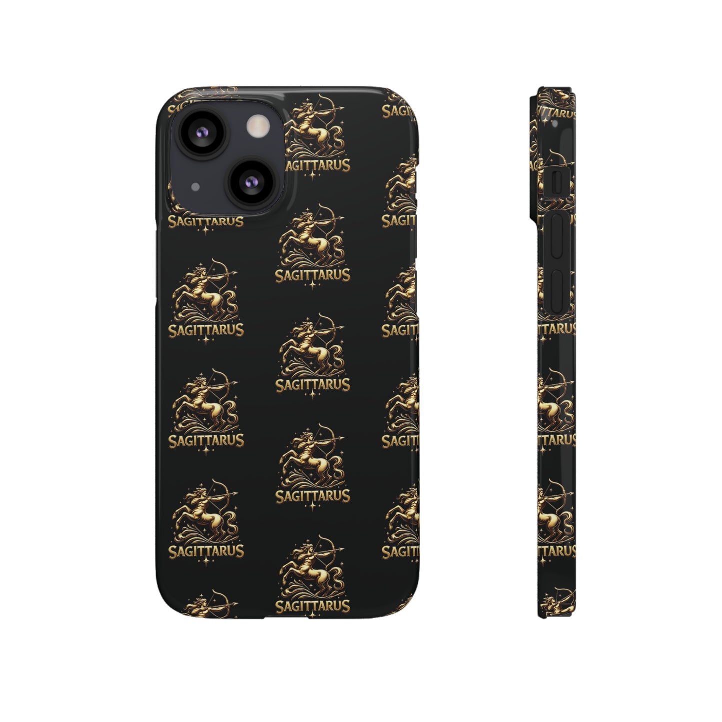 Sagittarius Patterned Snap Cases