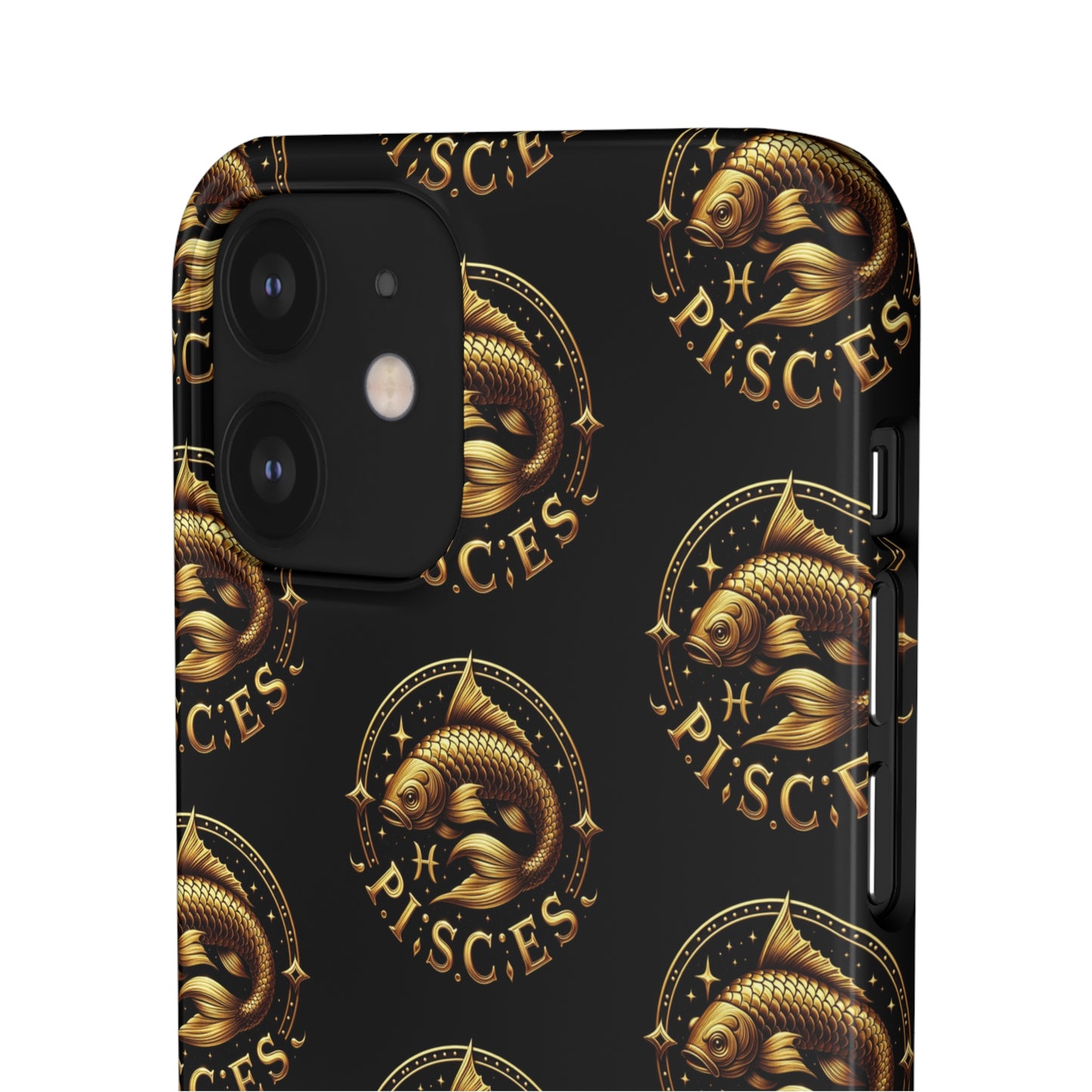 Pisces Patterned Snap Cases