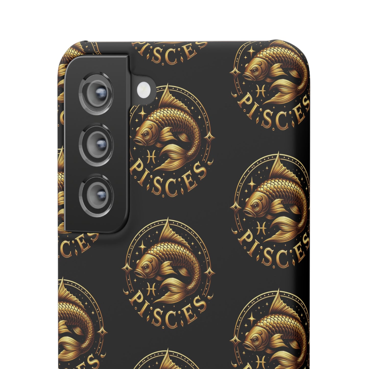 Pisces Patterned Snap Cases