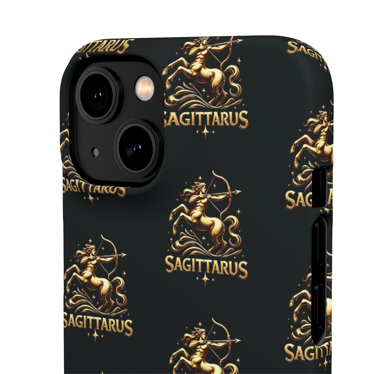 Sagittarius Patterned Snap Cases