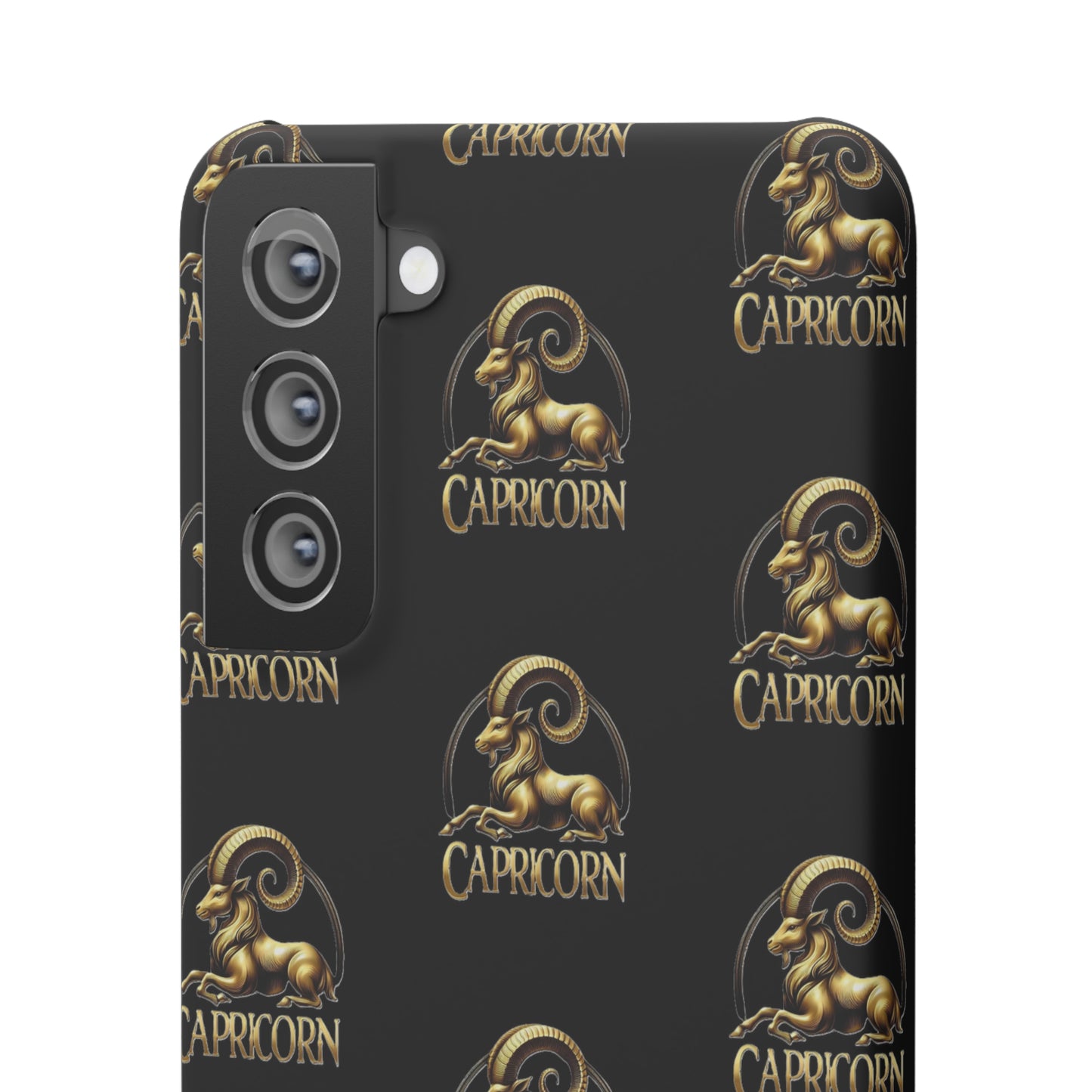 Capricorn Patterned Snap Cases