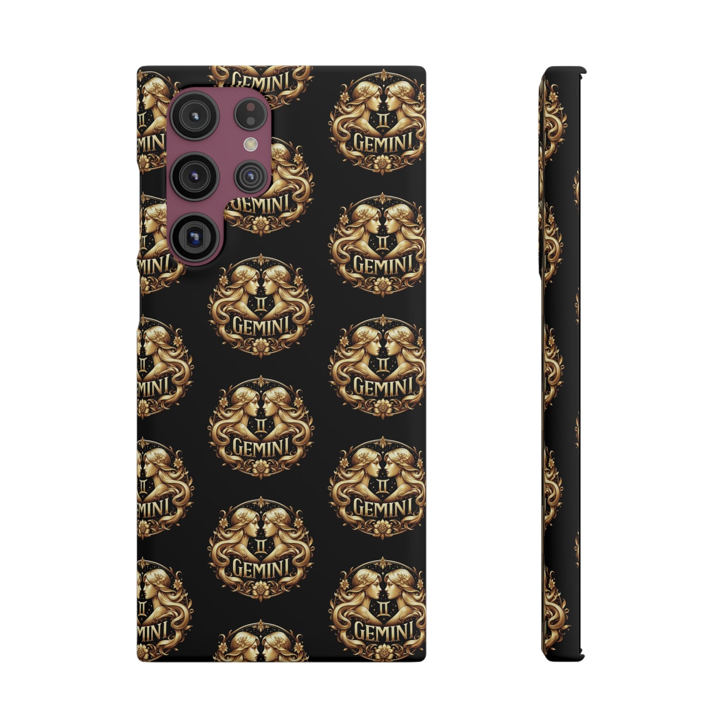 Gemini Patterned Snap Cases