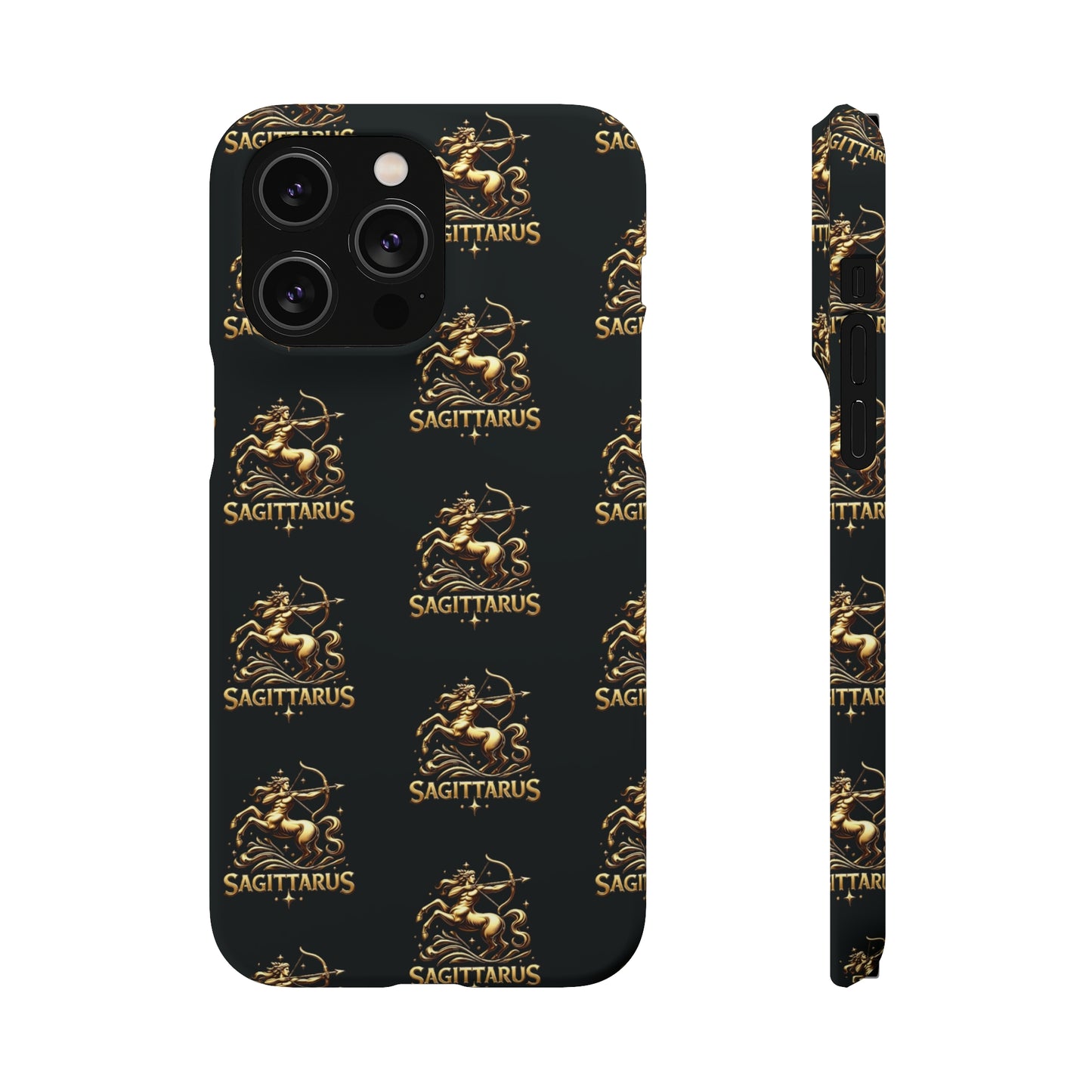 Sagittarius Patterned Snap Cases