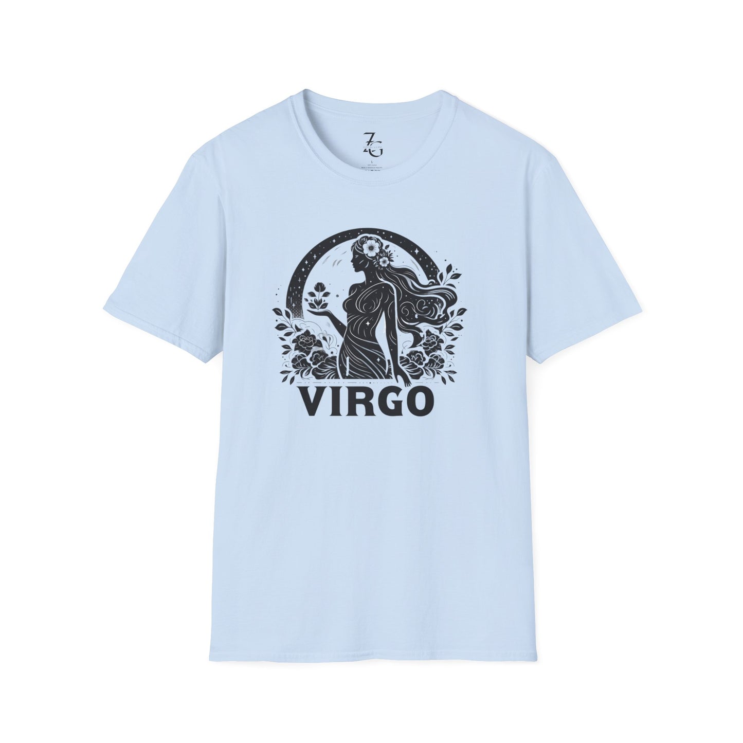 Virgo Softstyle T-Shirt/Black