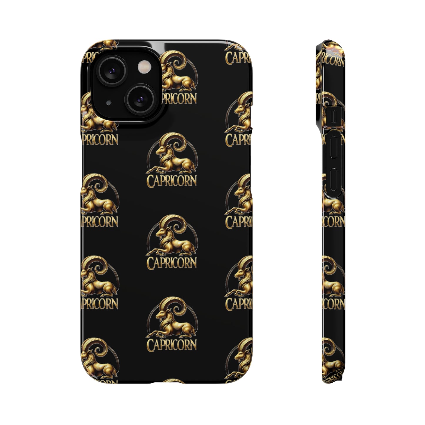 Capricorn Patterned Snap Cases