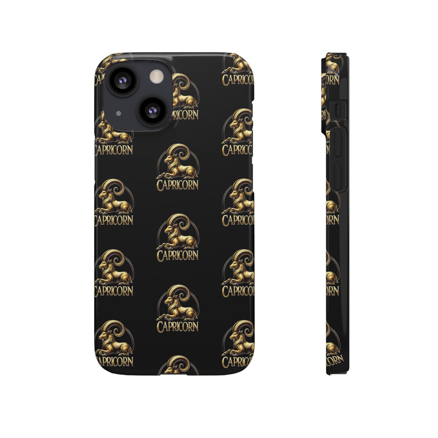 Capricorn Patterned Snap Cases