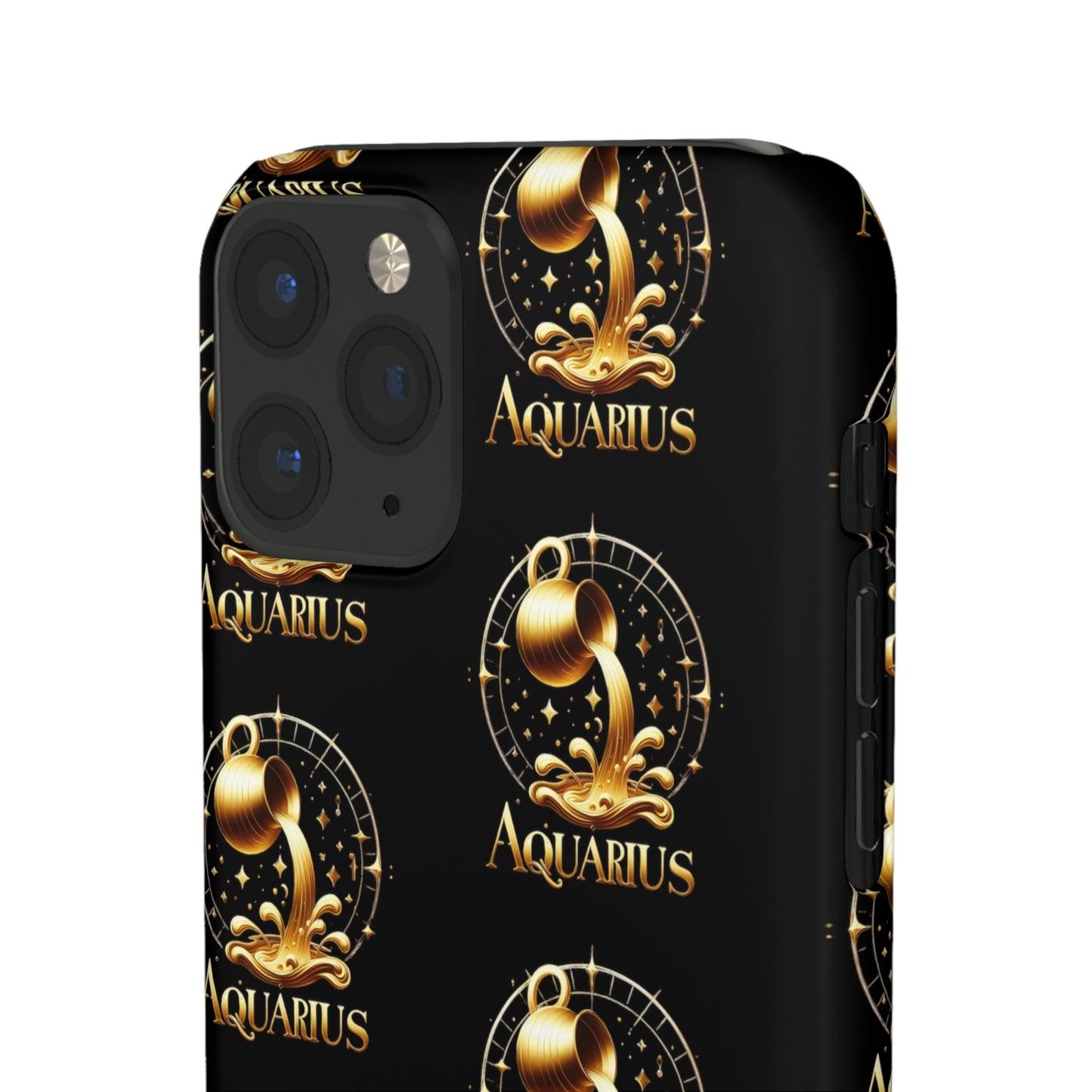 Aquarius Patterned Snap Cases