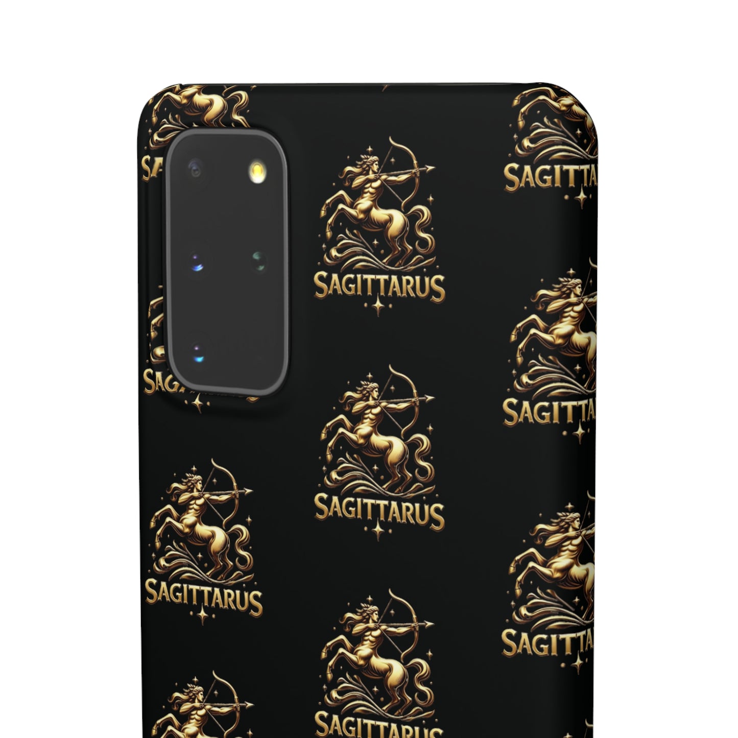 Sagittarius Patterned Snap Cases