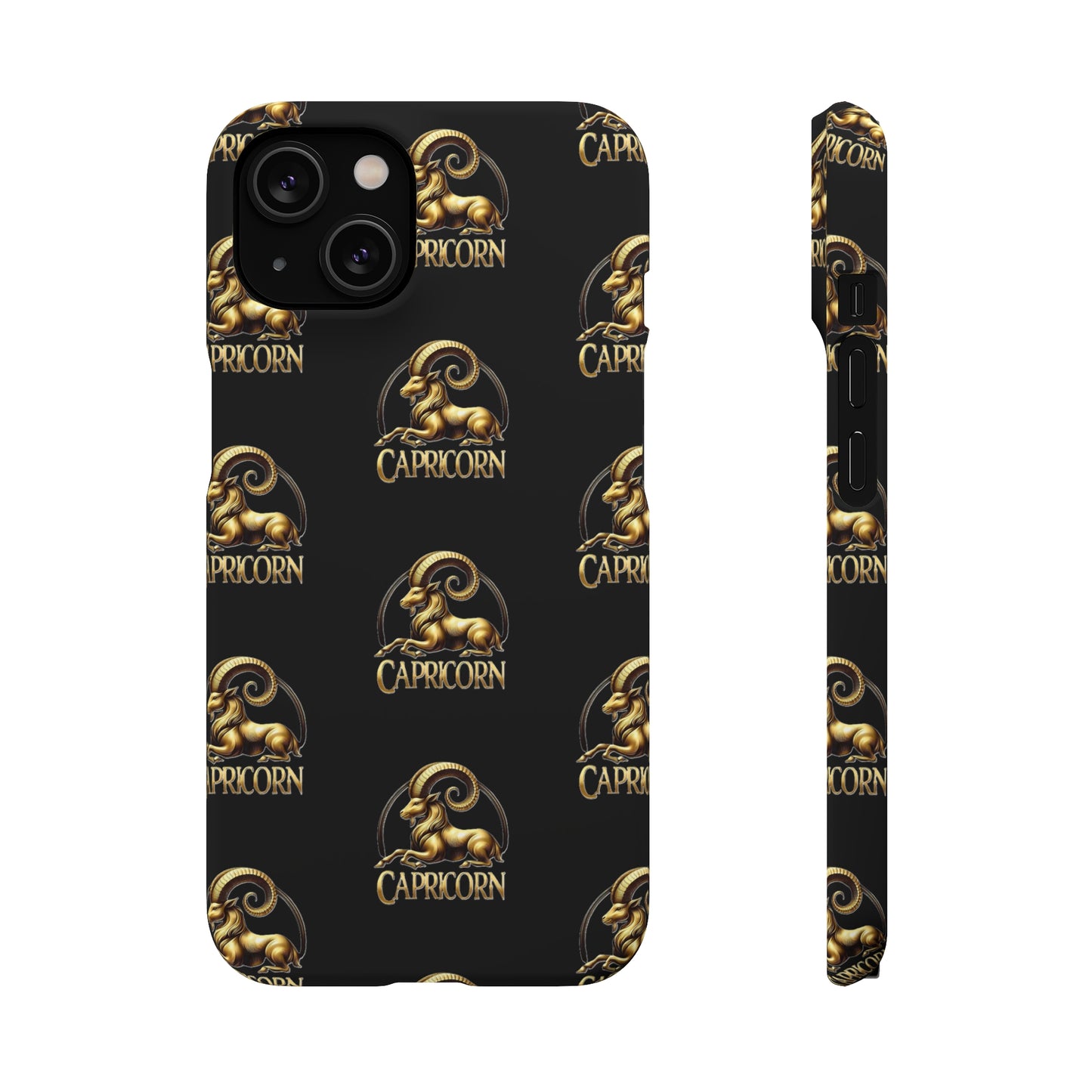 Capricorn Patterned Snap Cases