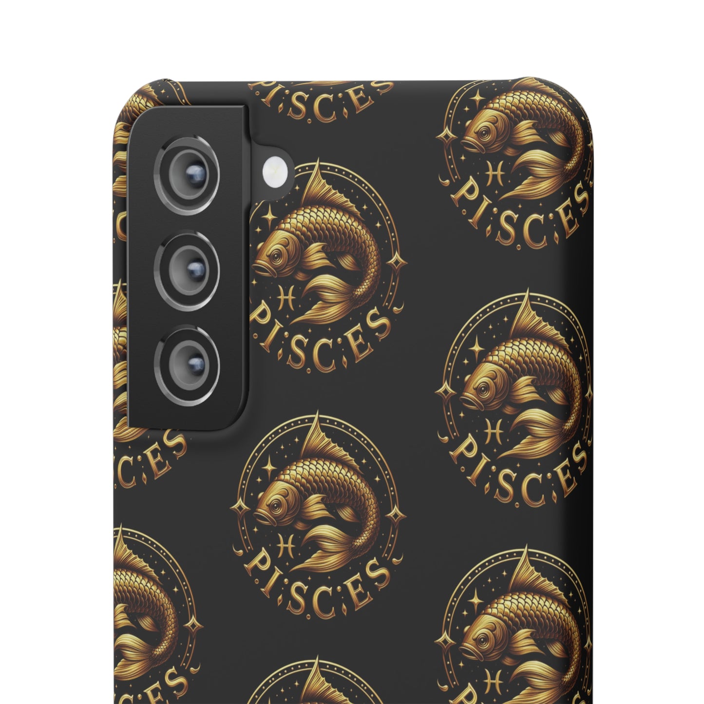 Pisces Patterned Snap Cases