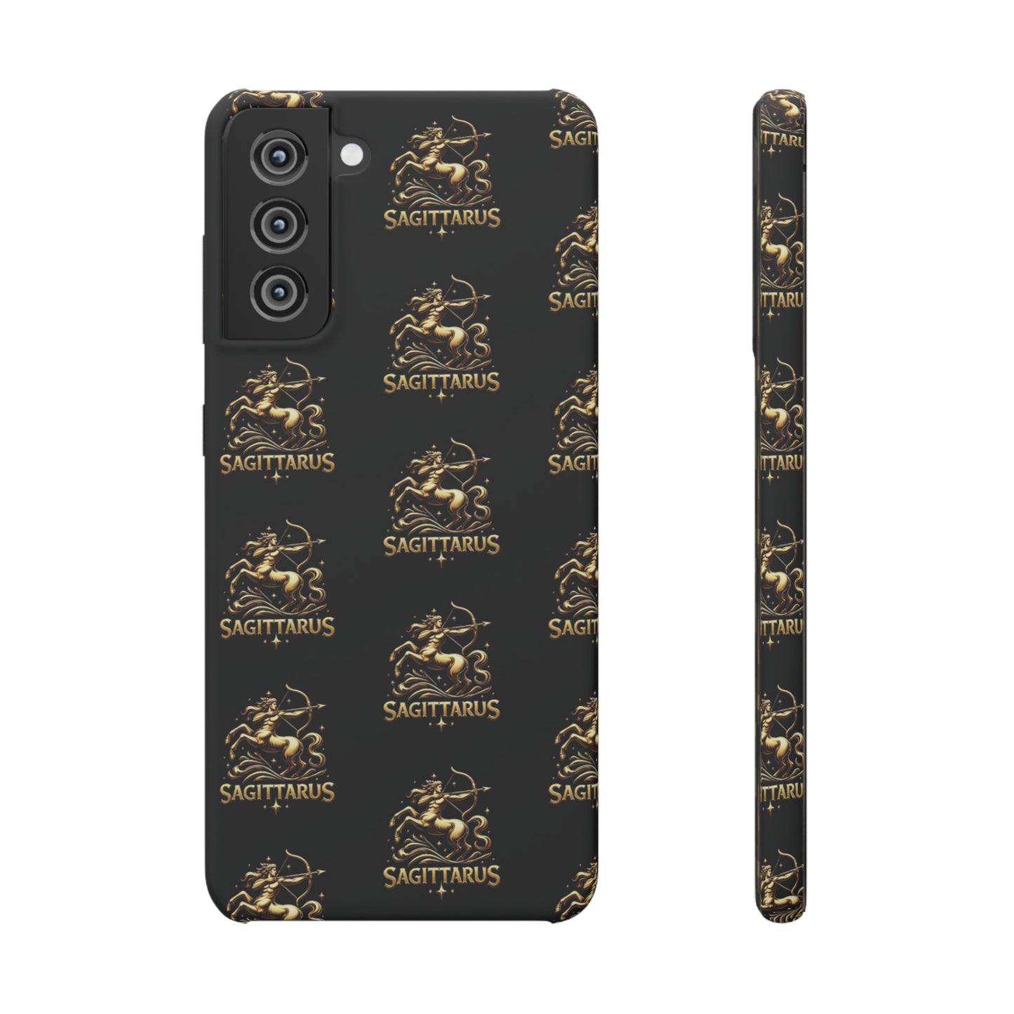 Sagittarius Patterned Snap Cases