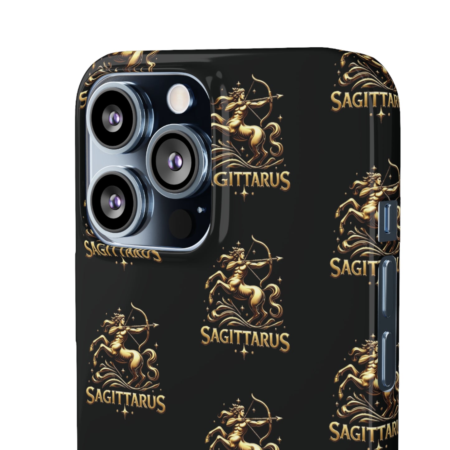 Sagittarius Patterned Snap Cases