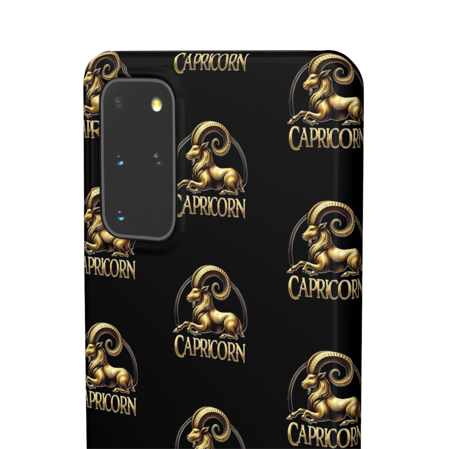 Capricorn Patterned Snap Cases