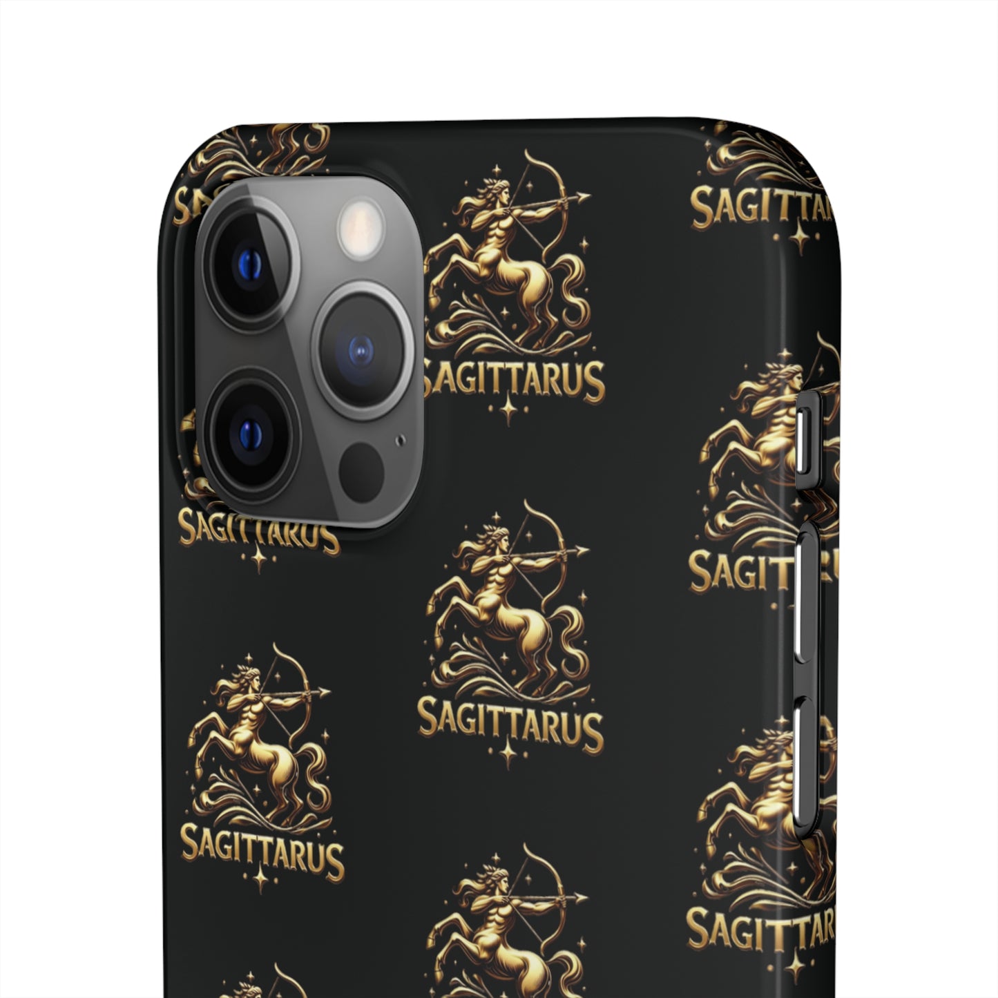 Sagittarius Patterned Snap Cases