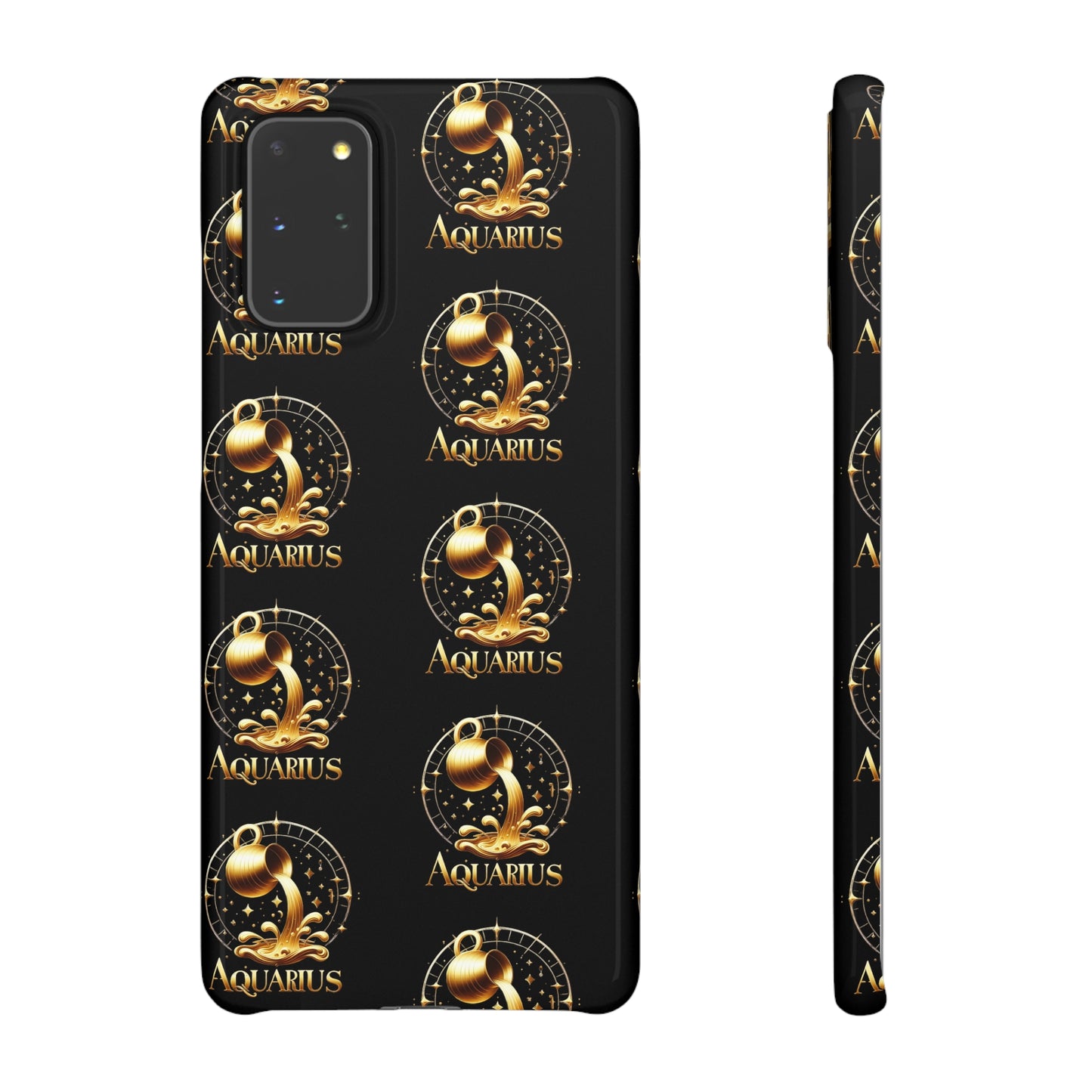 Aquarius Patterned Snap Cases