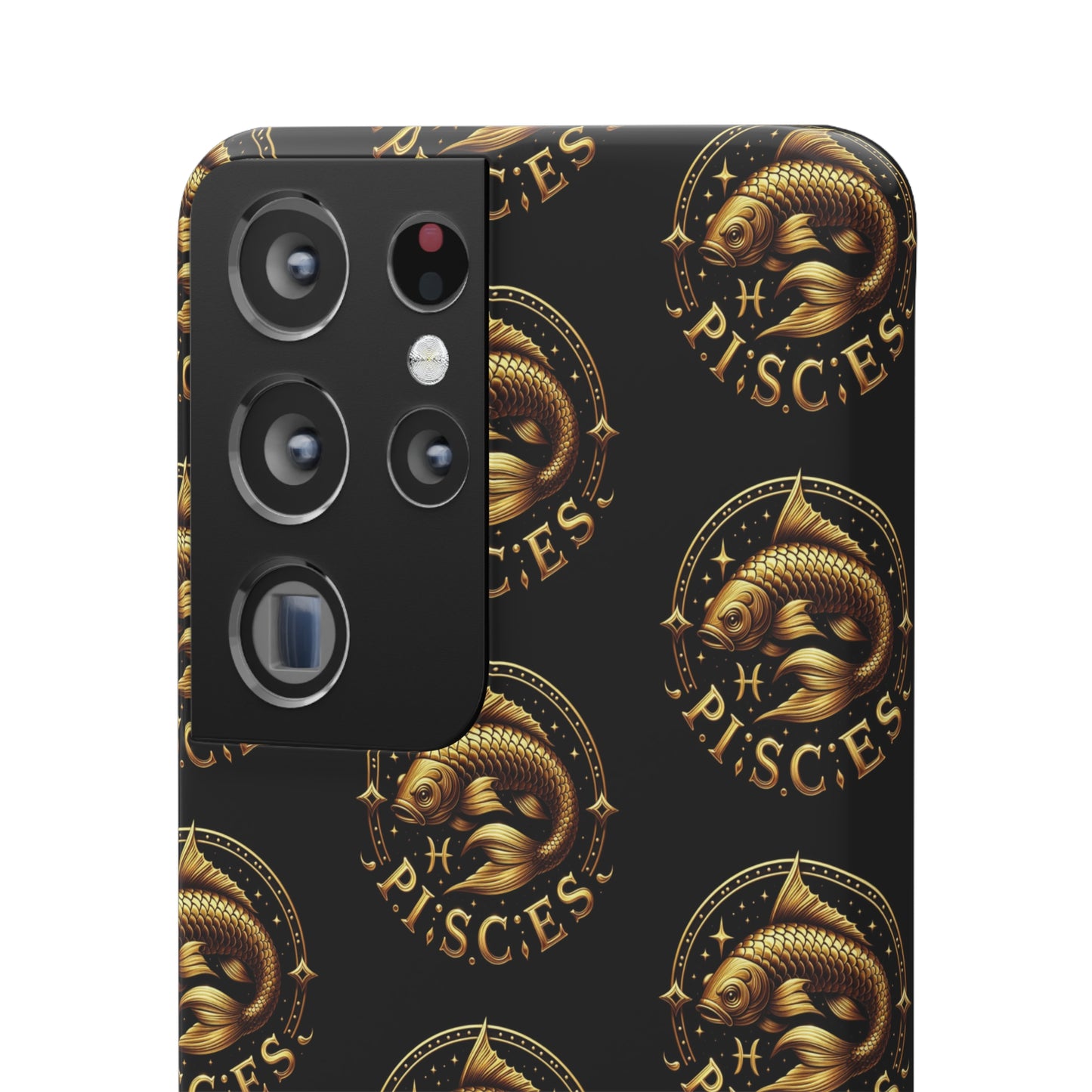 Pisces Patterned Snap Cases