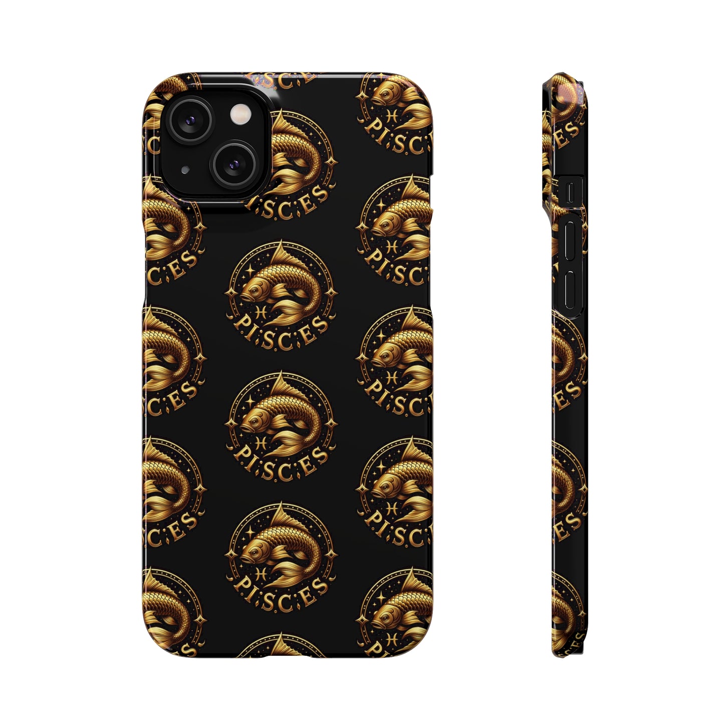 Pisces Patterned Snap Cases