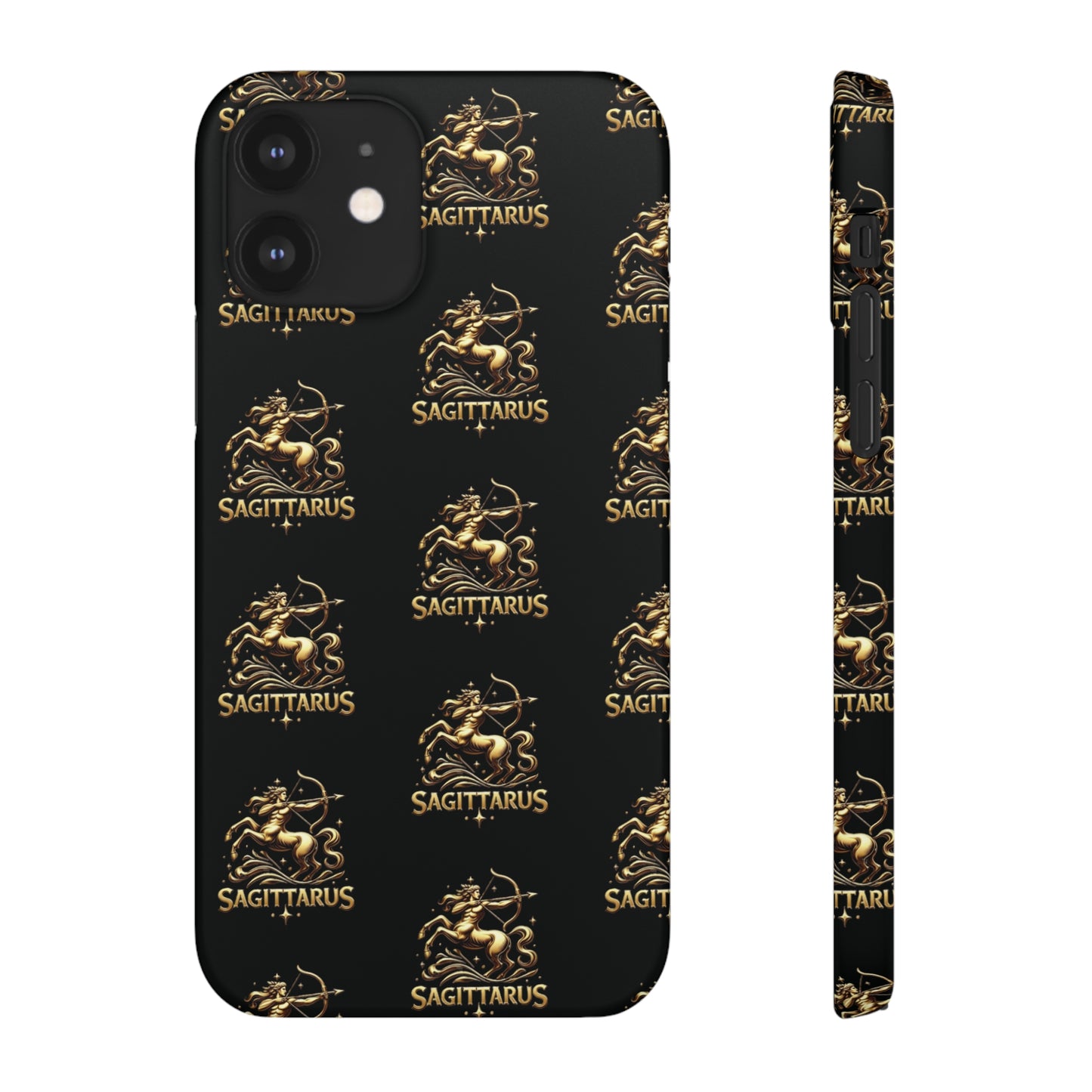 Sagittarius Patterned Snap Cases