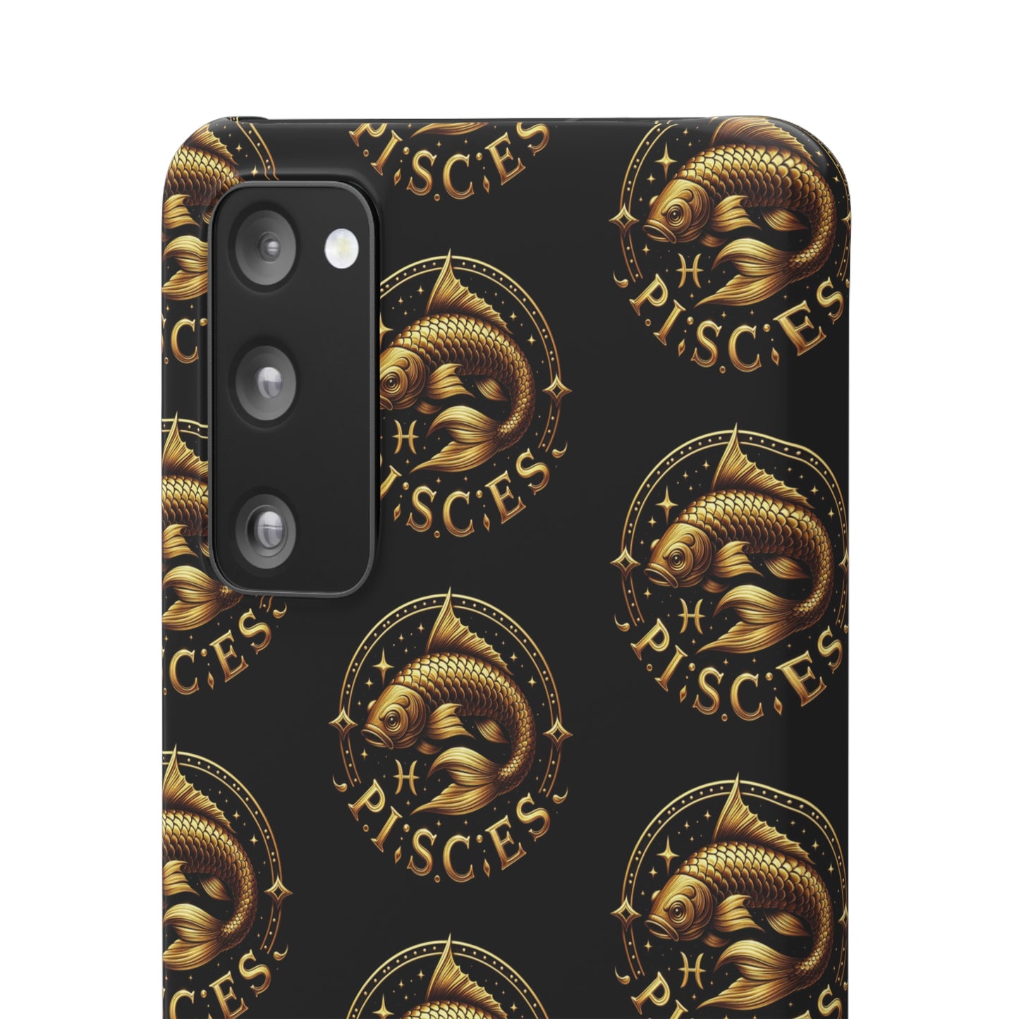 Pisces Patterned Snap Cases