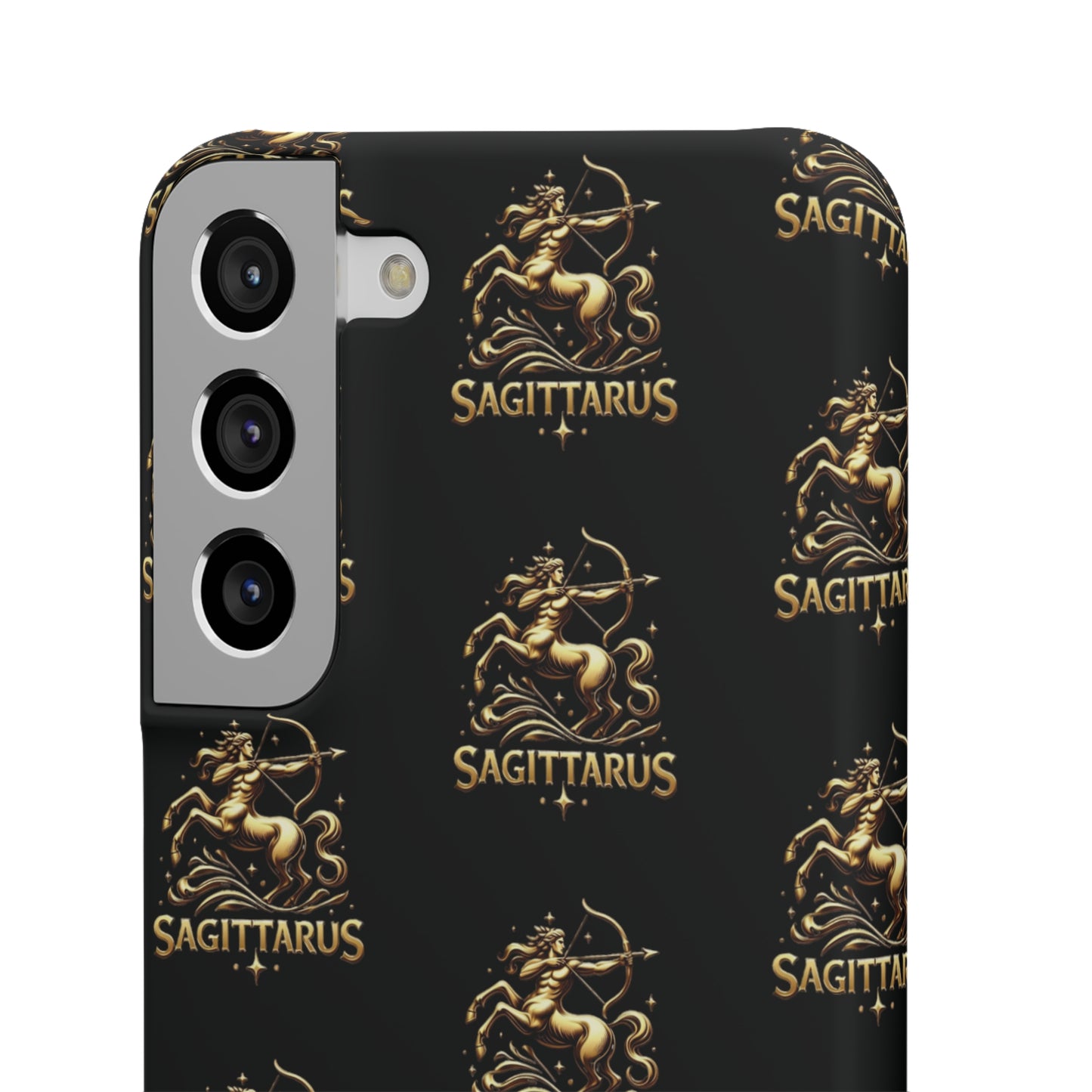 Sagittarius Patterned Snap Cases