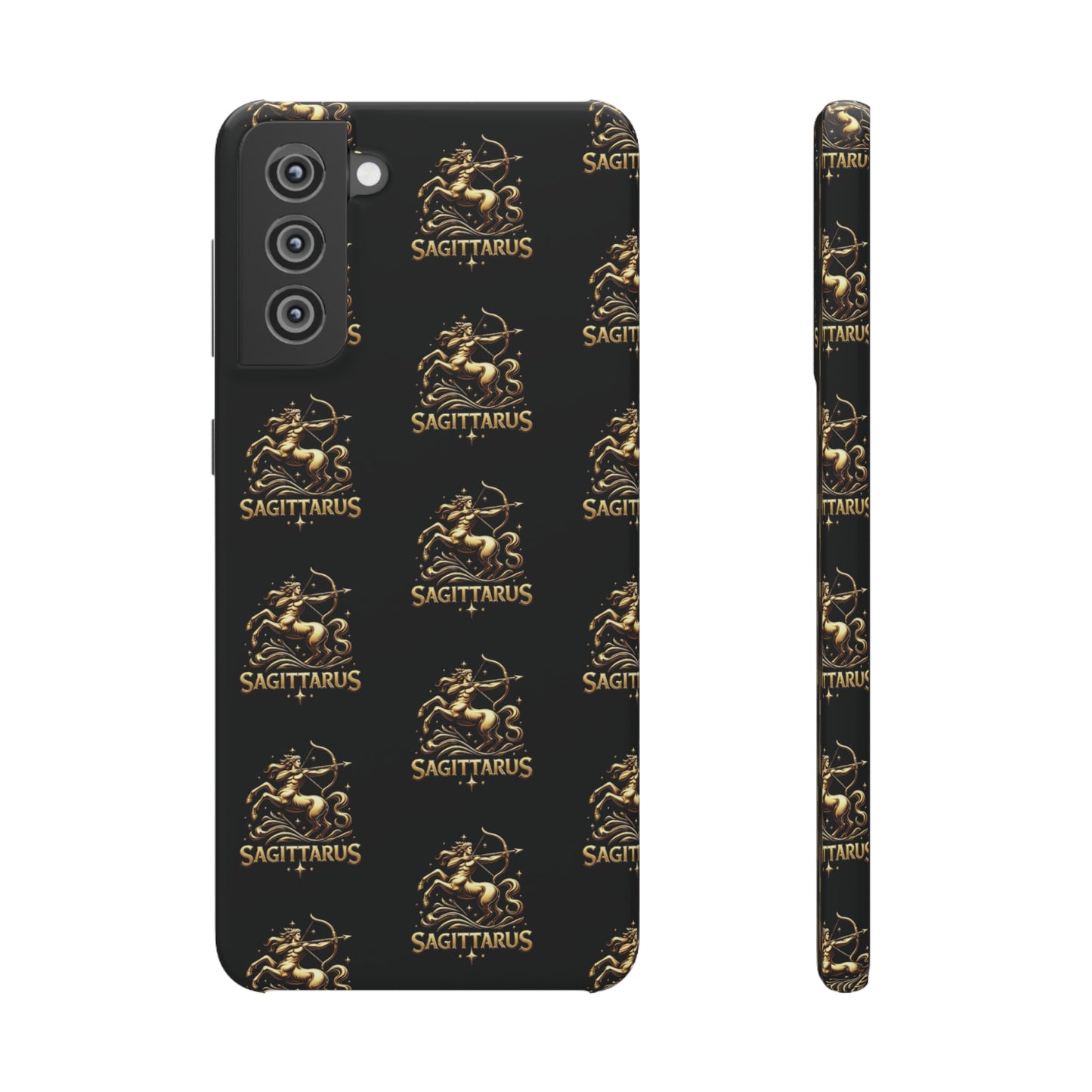 Sagittarius Patterned Snap Cases