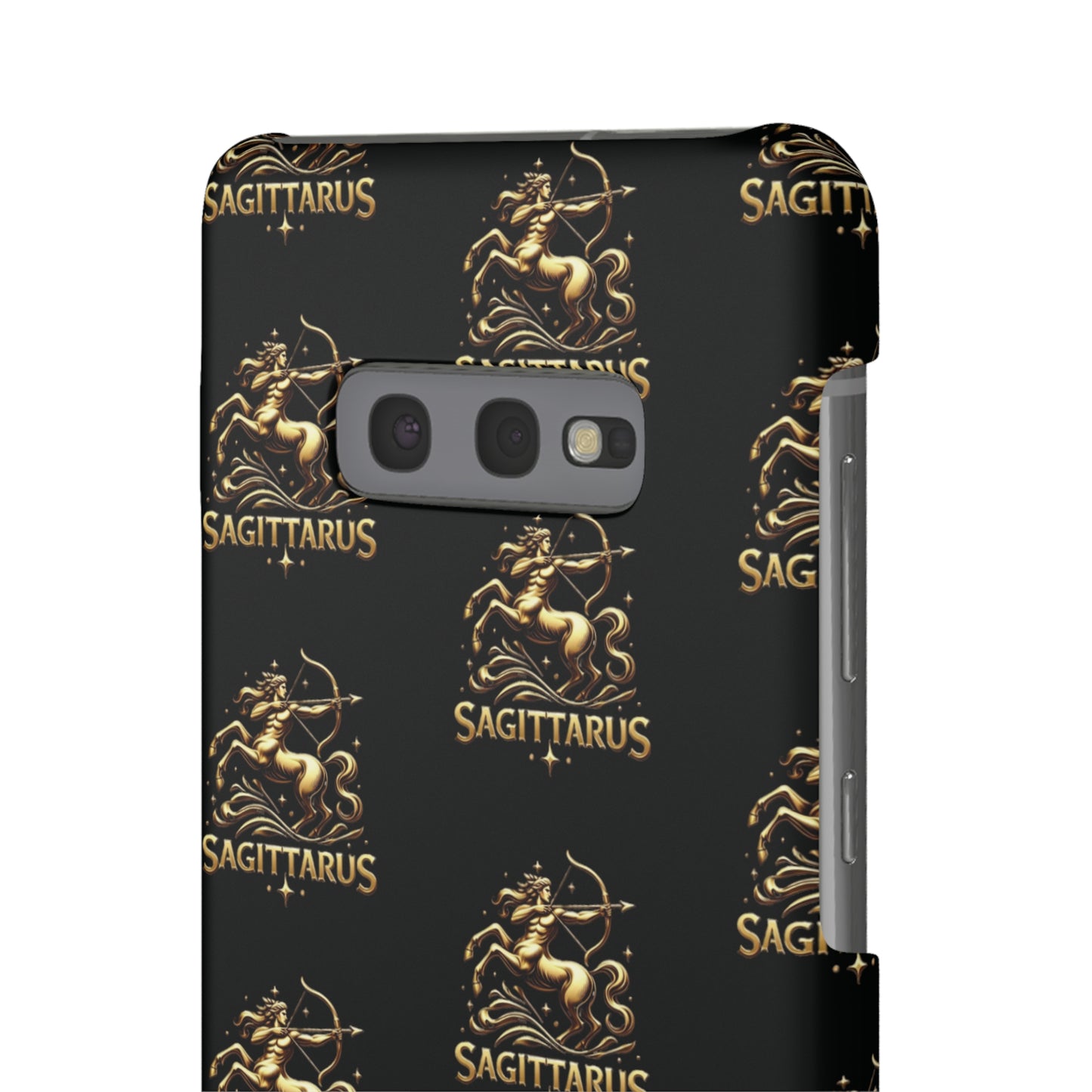 Sagittarius Patterned Snap Cases