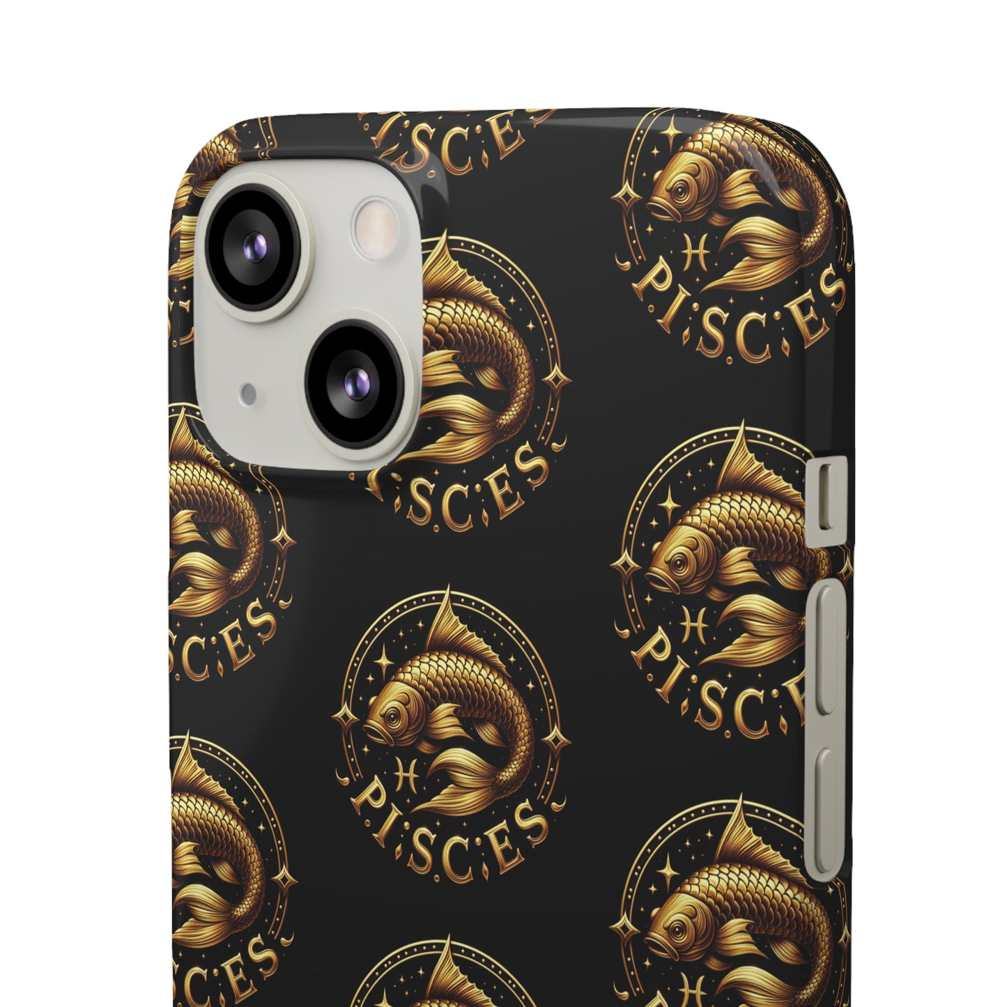 Pisces Patterned Snap Cases