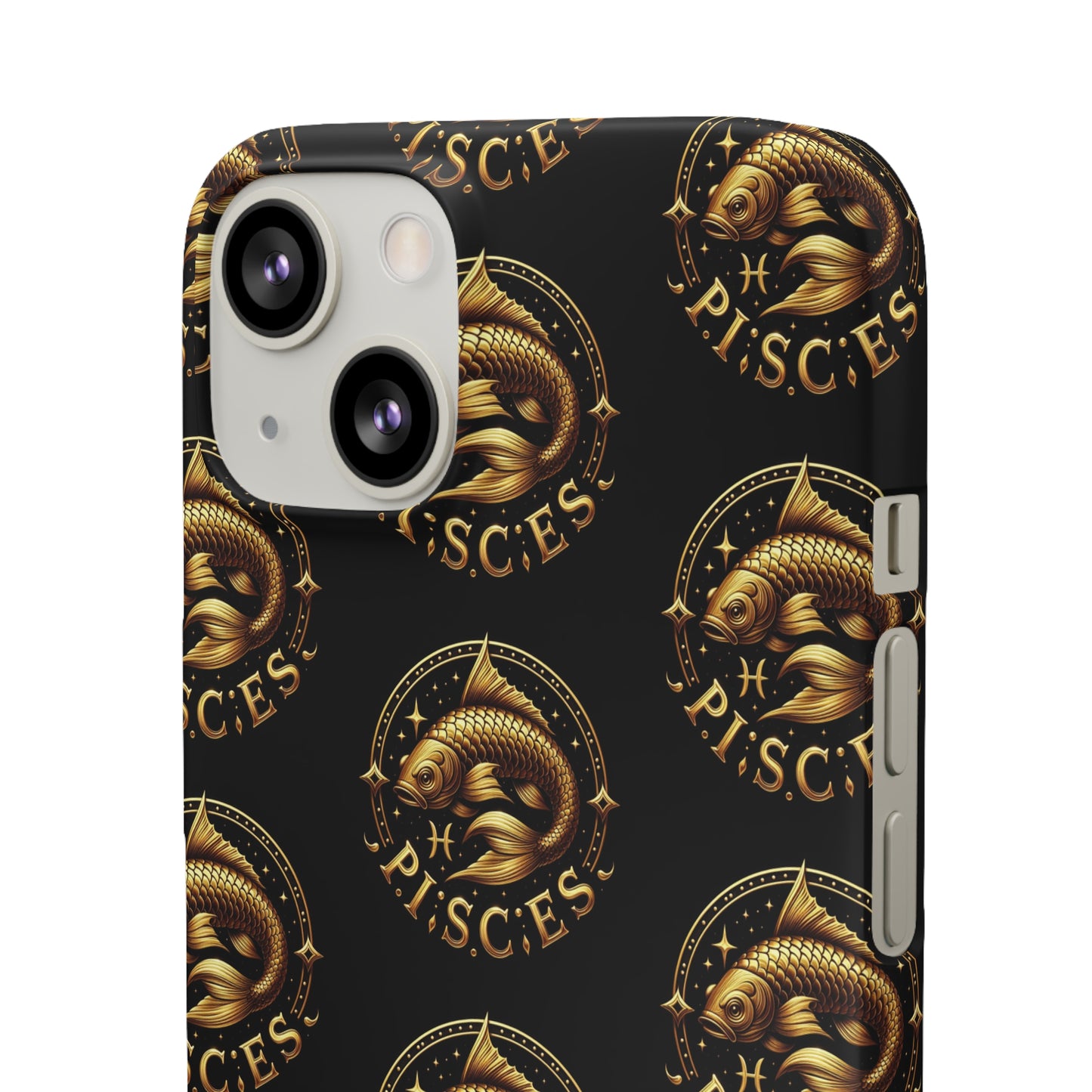 Pisces Patterned Snap Cases