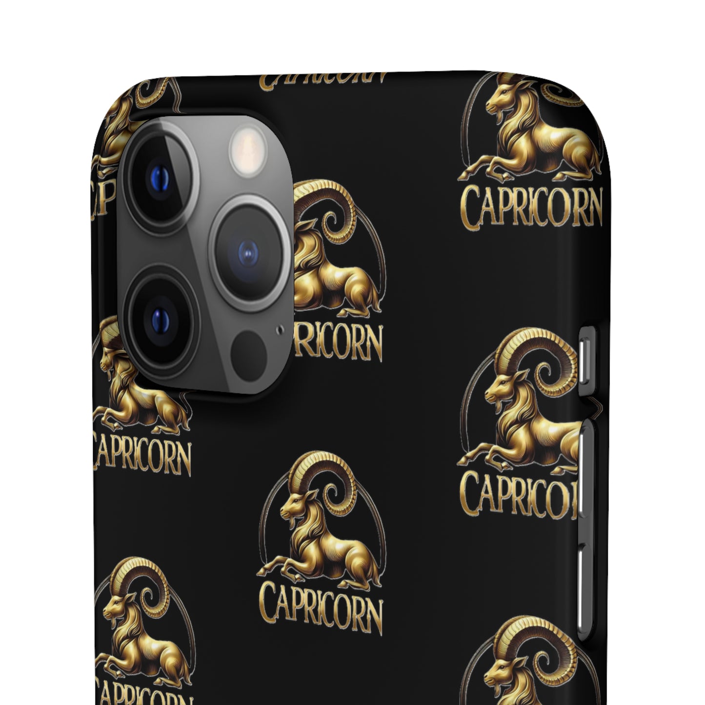 Capricorn Patterned Snap Cases