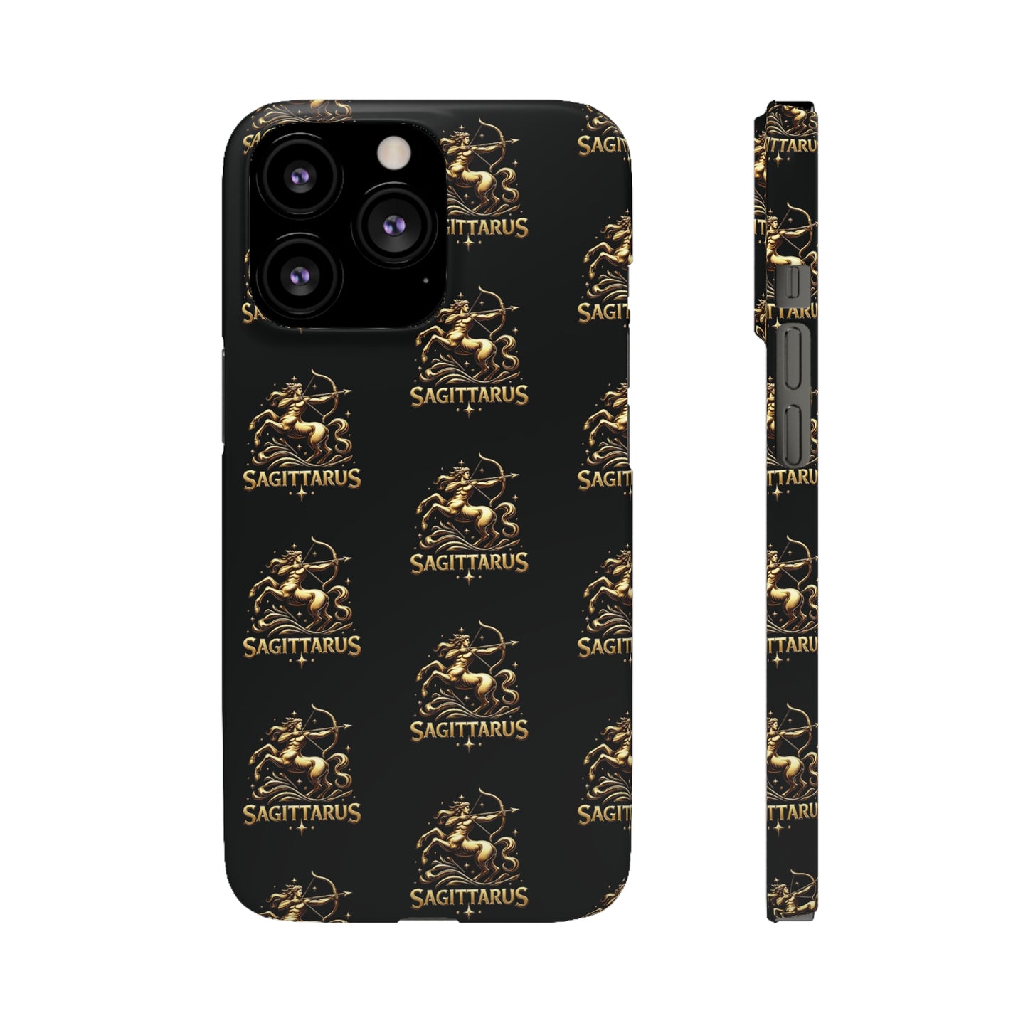 Sagittarius Patterned Snap Cases