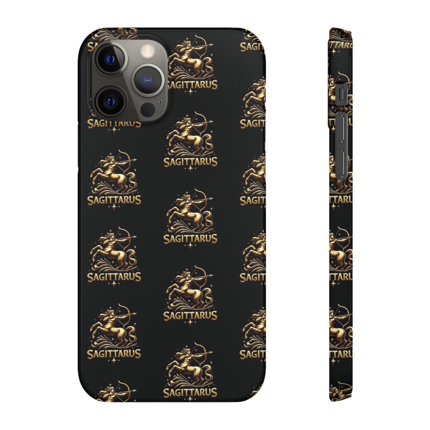 Sagittarius Patterned Snap Cases