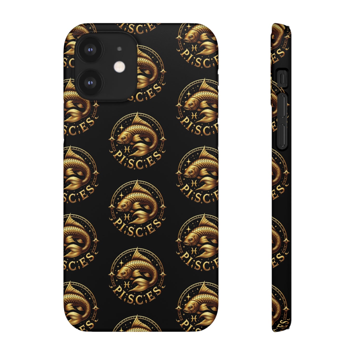 Pisces Patterned Snap Cases