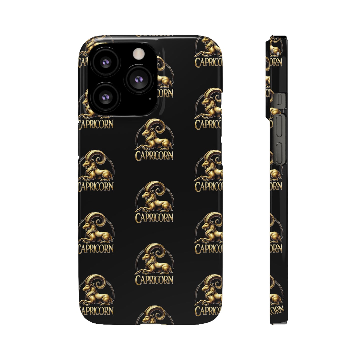 Capricorn Patterned Snap Cases