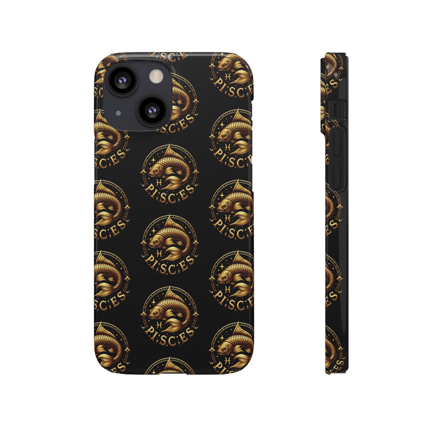 Pisces Patterned Snap Cases