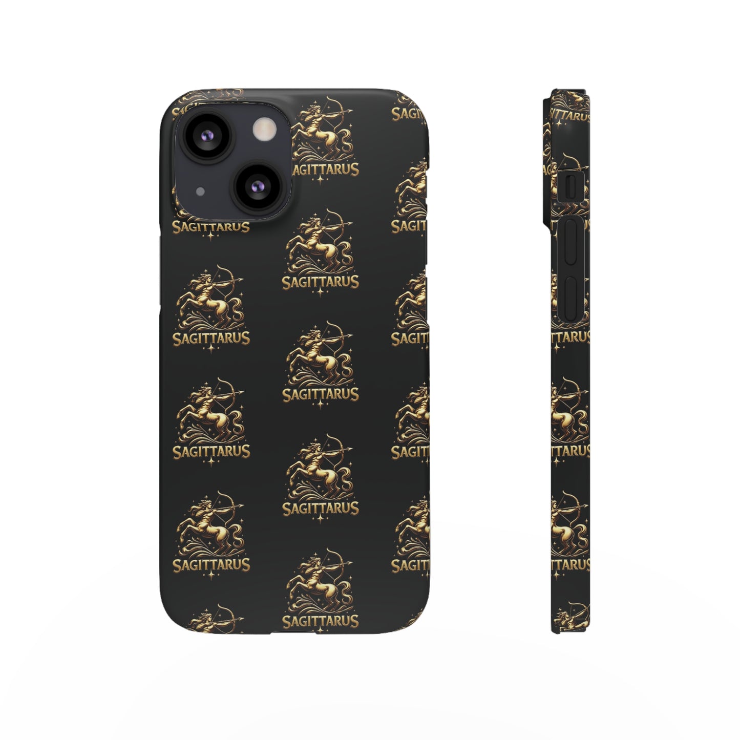 Sagittarius Patterned Snap Cases