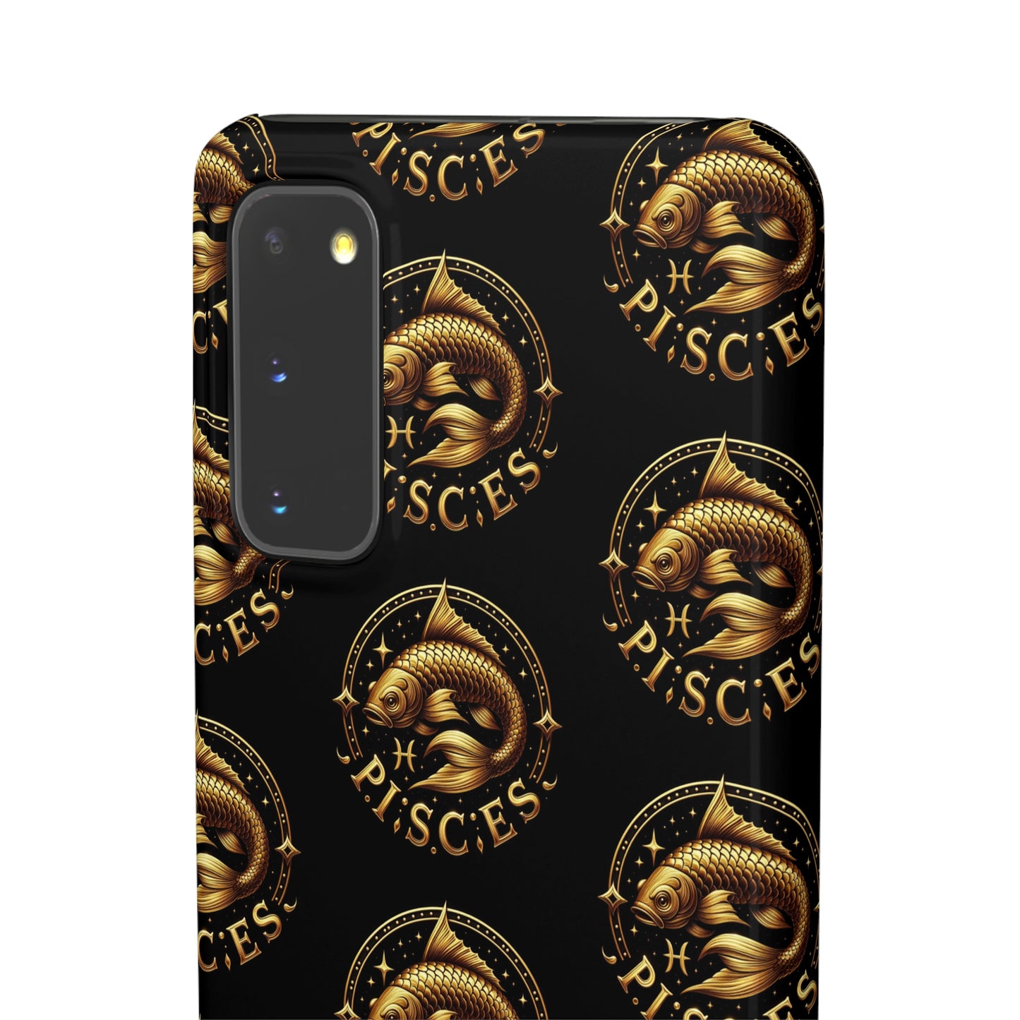 Pisces Patterned Snap Cases