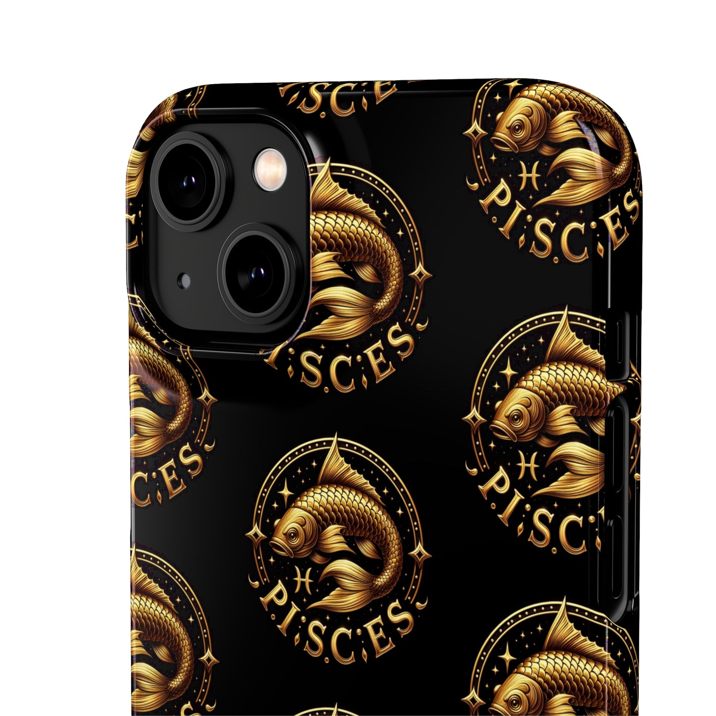 Pisces Patterned Snap Cases