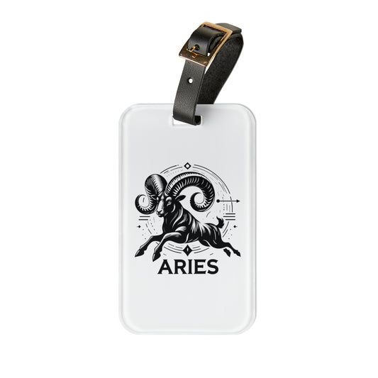 Aries Luggage Tag/Gold