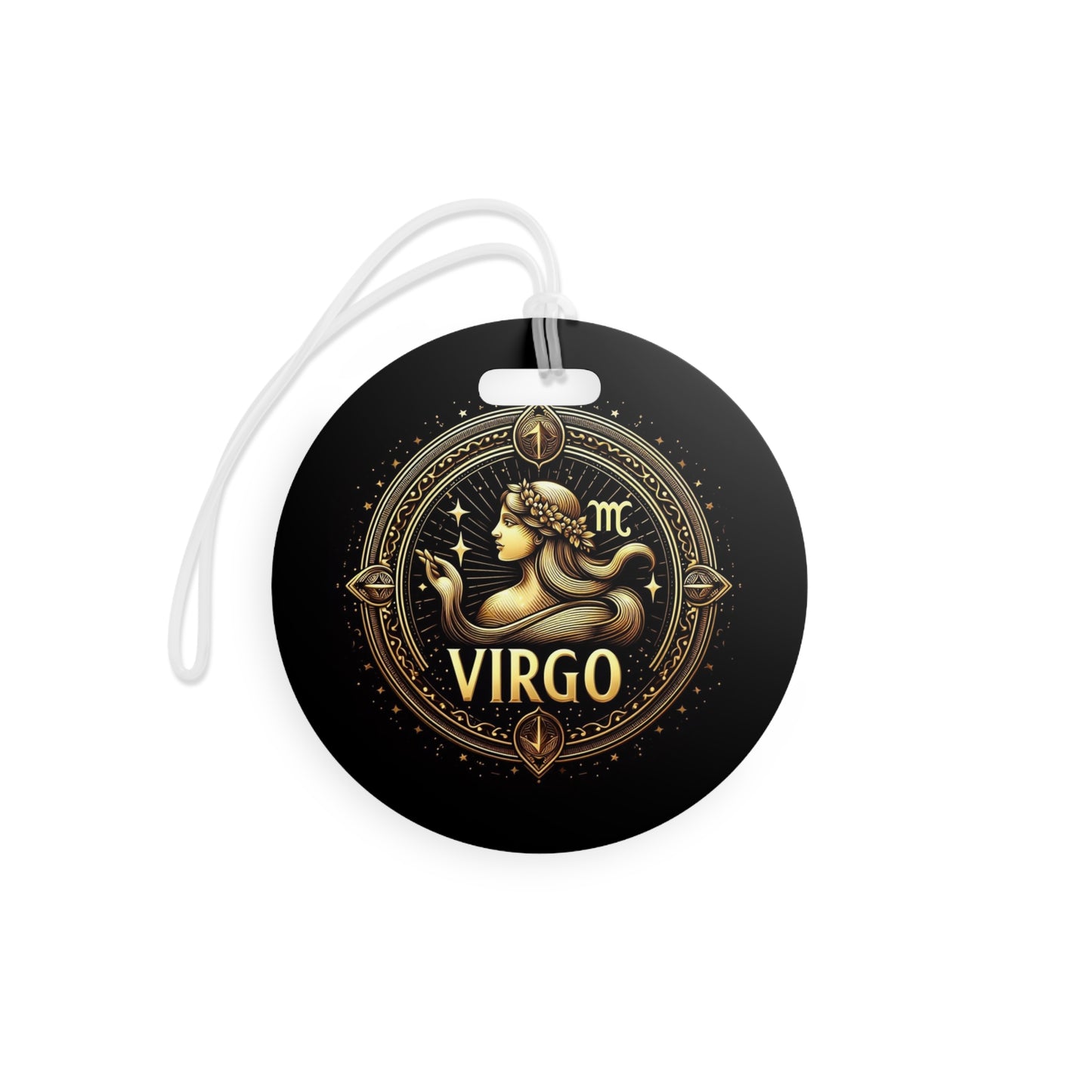 Virgo Luggage Tags/Gold