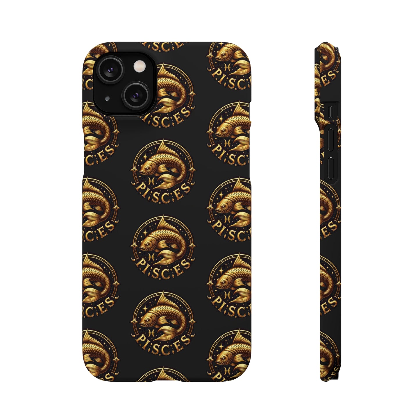 Pisces Patterned Snap Cases