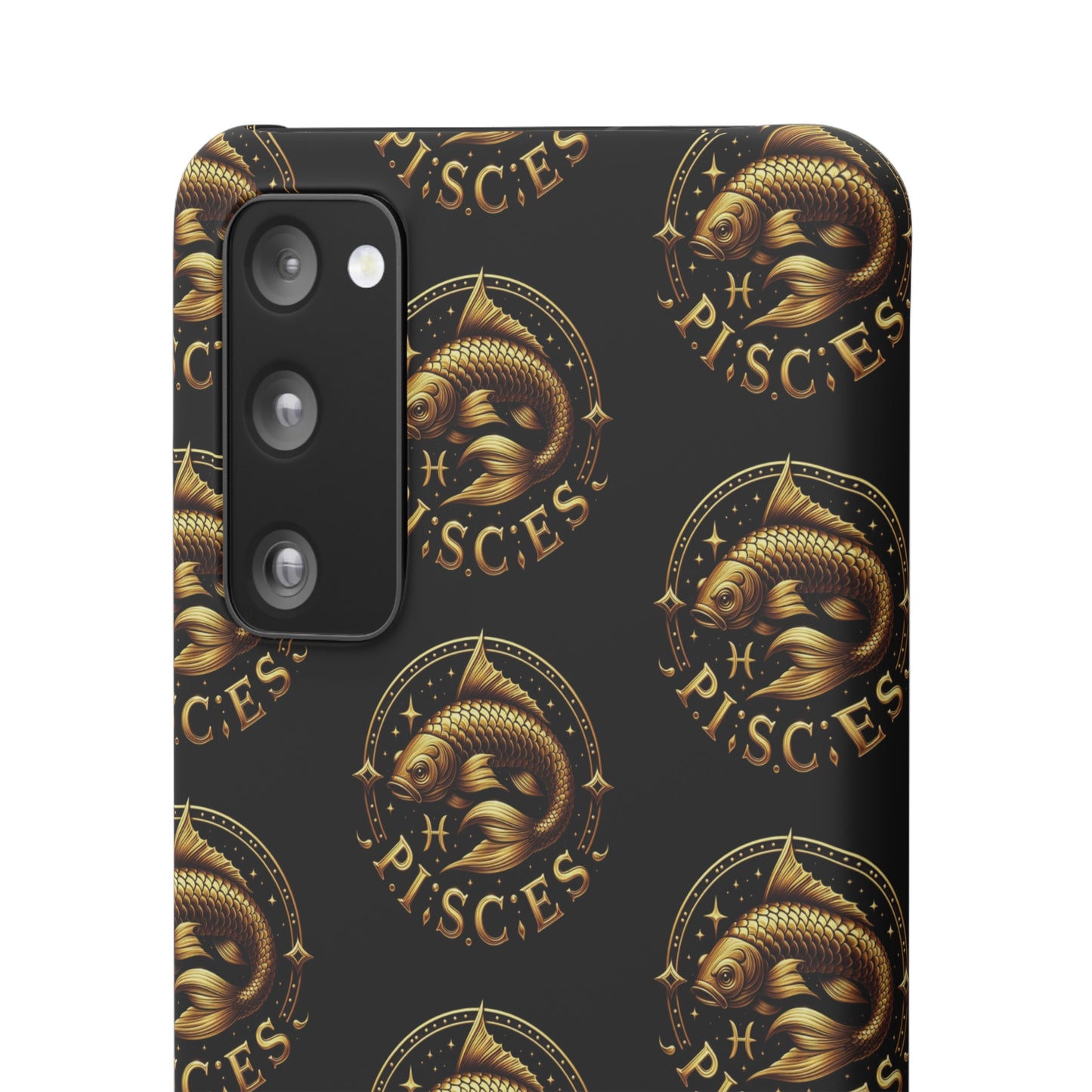 Pisces Patterned Snap Cases