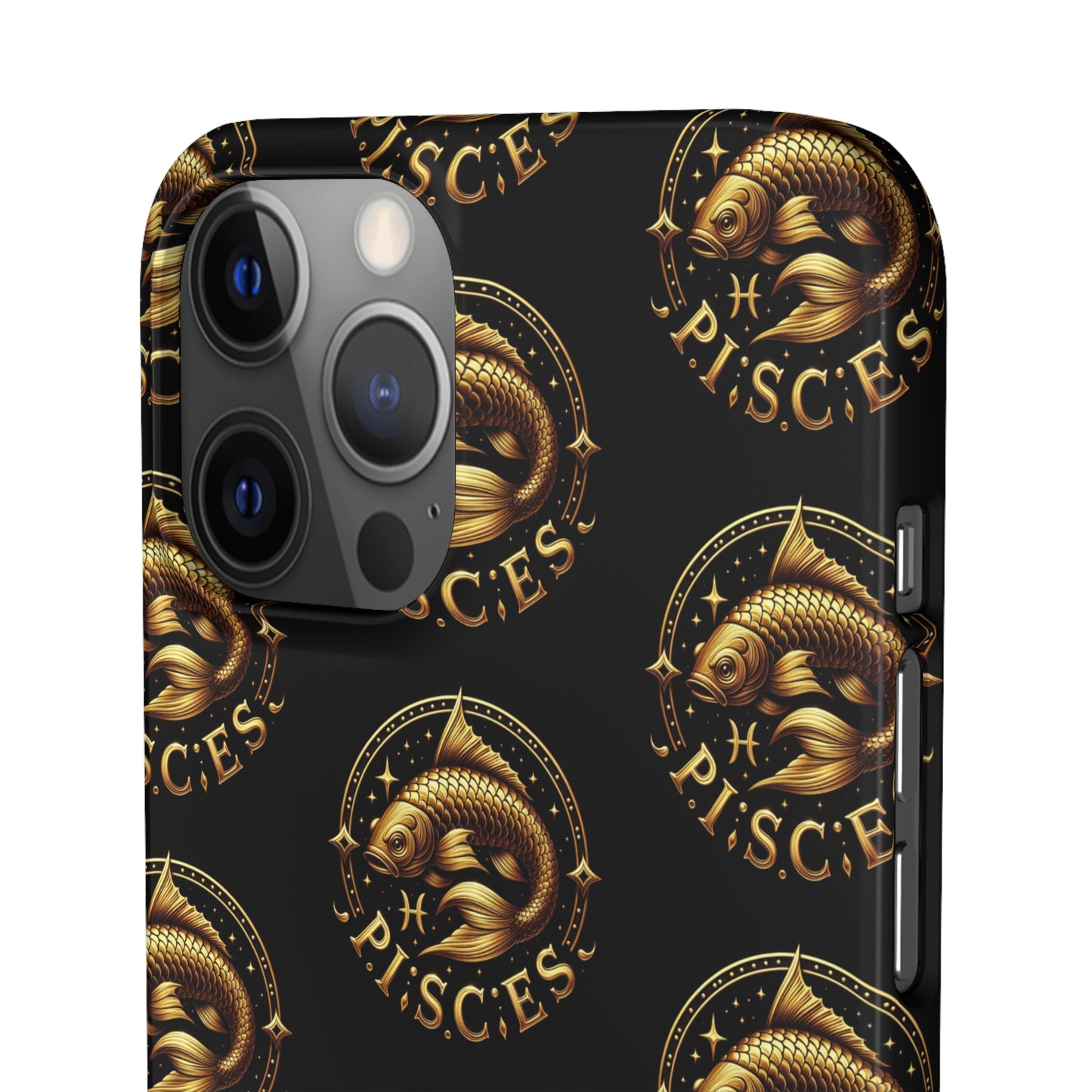 Pisces Patterned Snap Cases