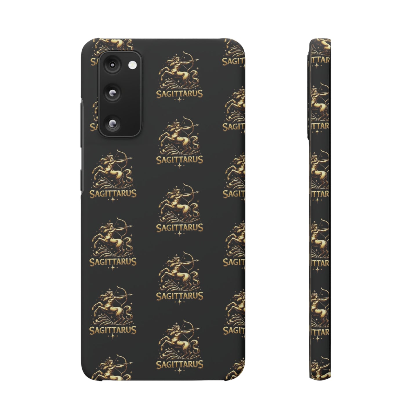 Sagittarius Patterned Snap Cases