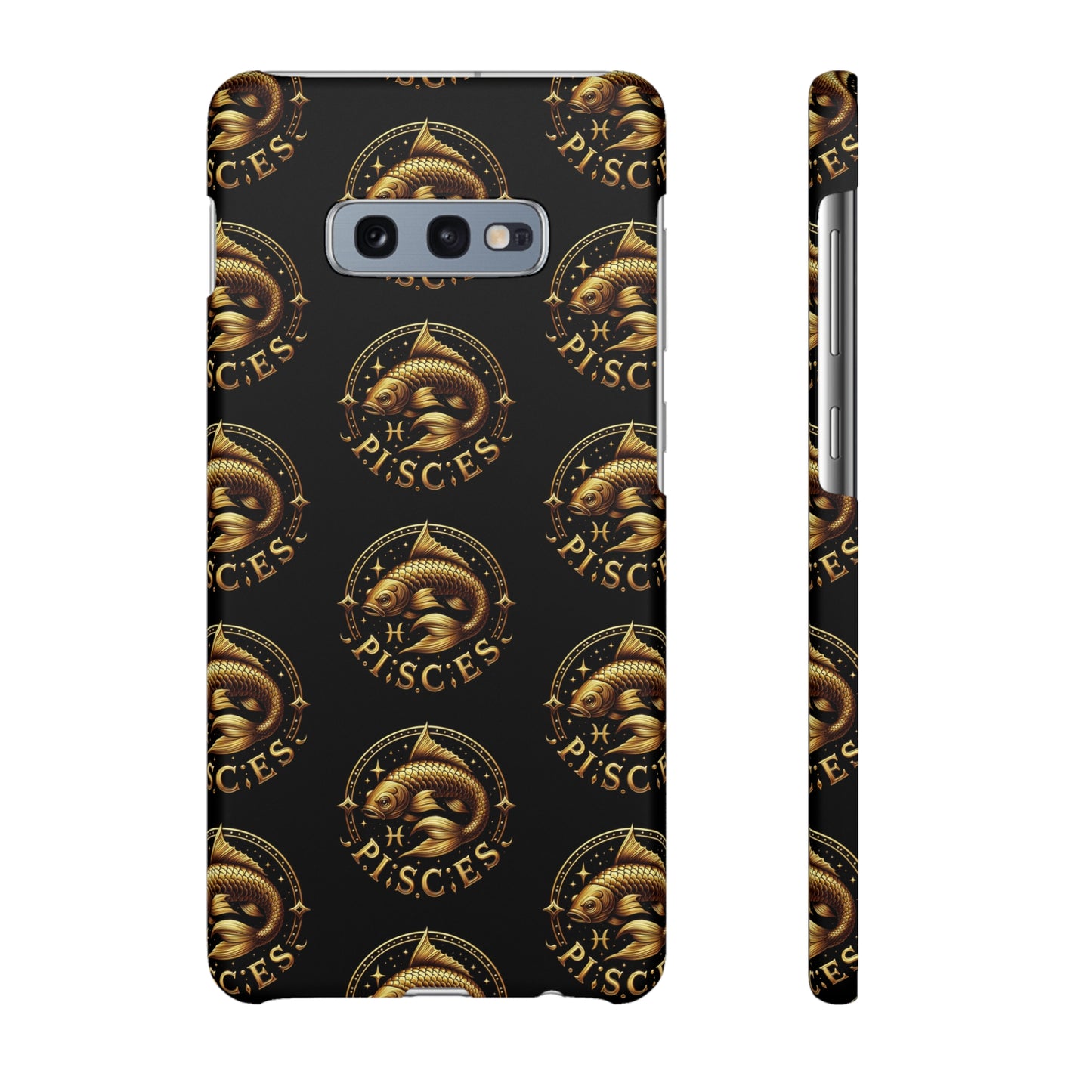 Pisces Patterned Snap Cases