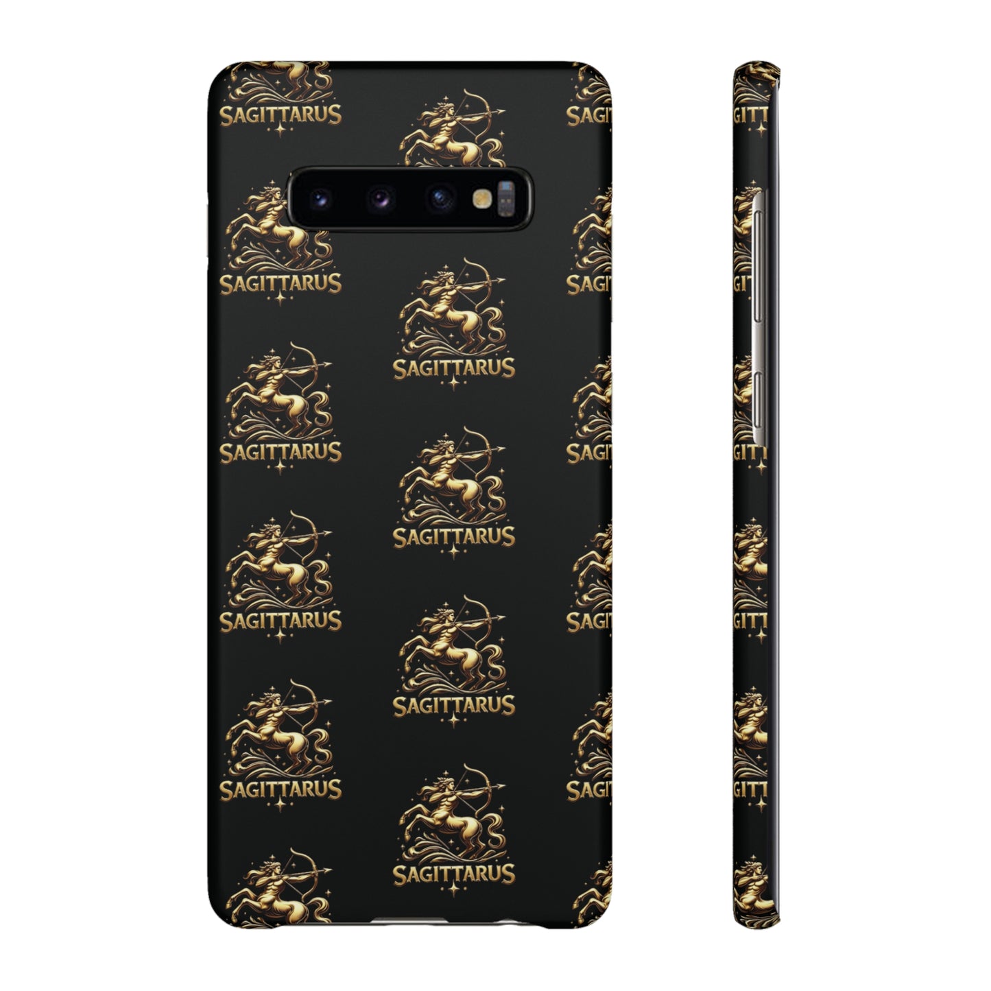 Sagittarius Patterned Snap Cases