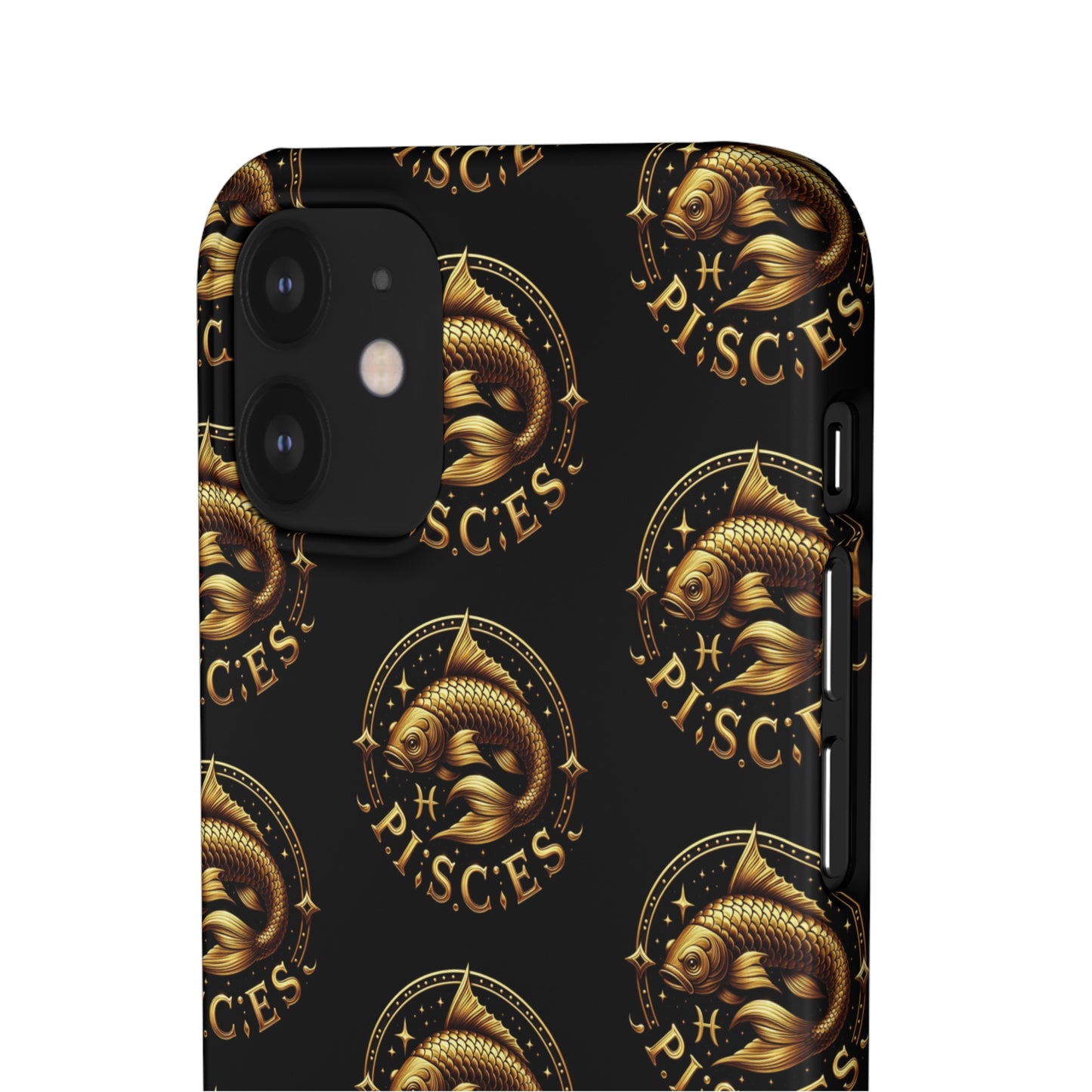 Pisces Patterned Snap Cases