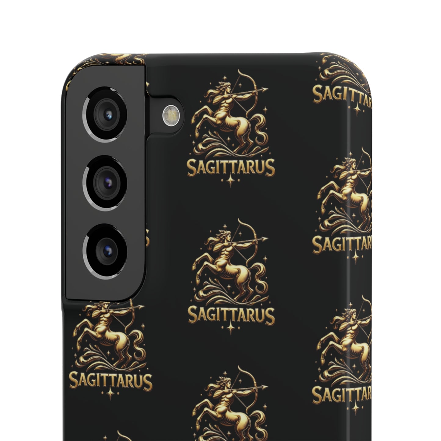 Sagittarius Patterned Snap Cases