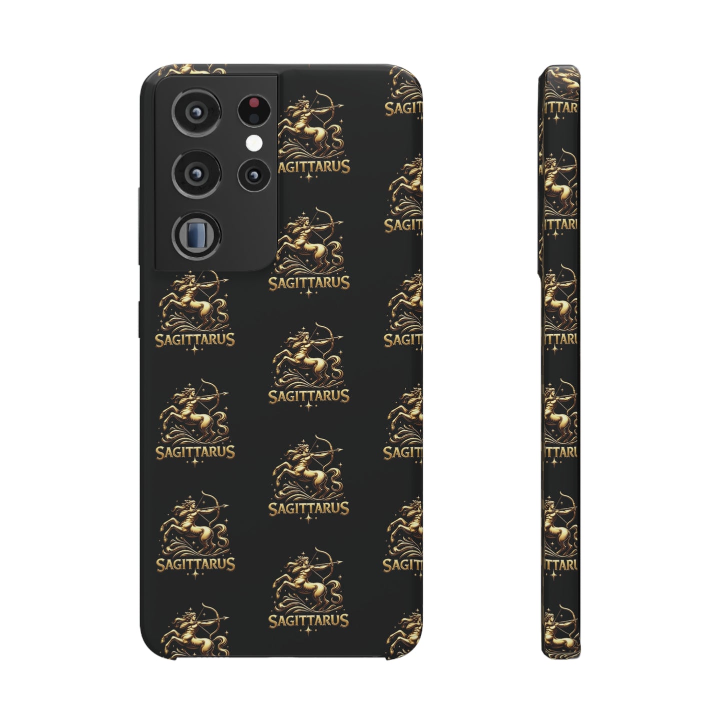 Sagittarius Patterned Snap Cases