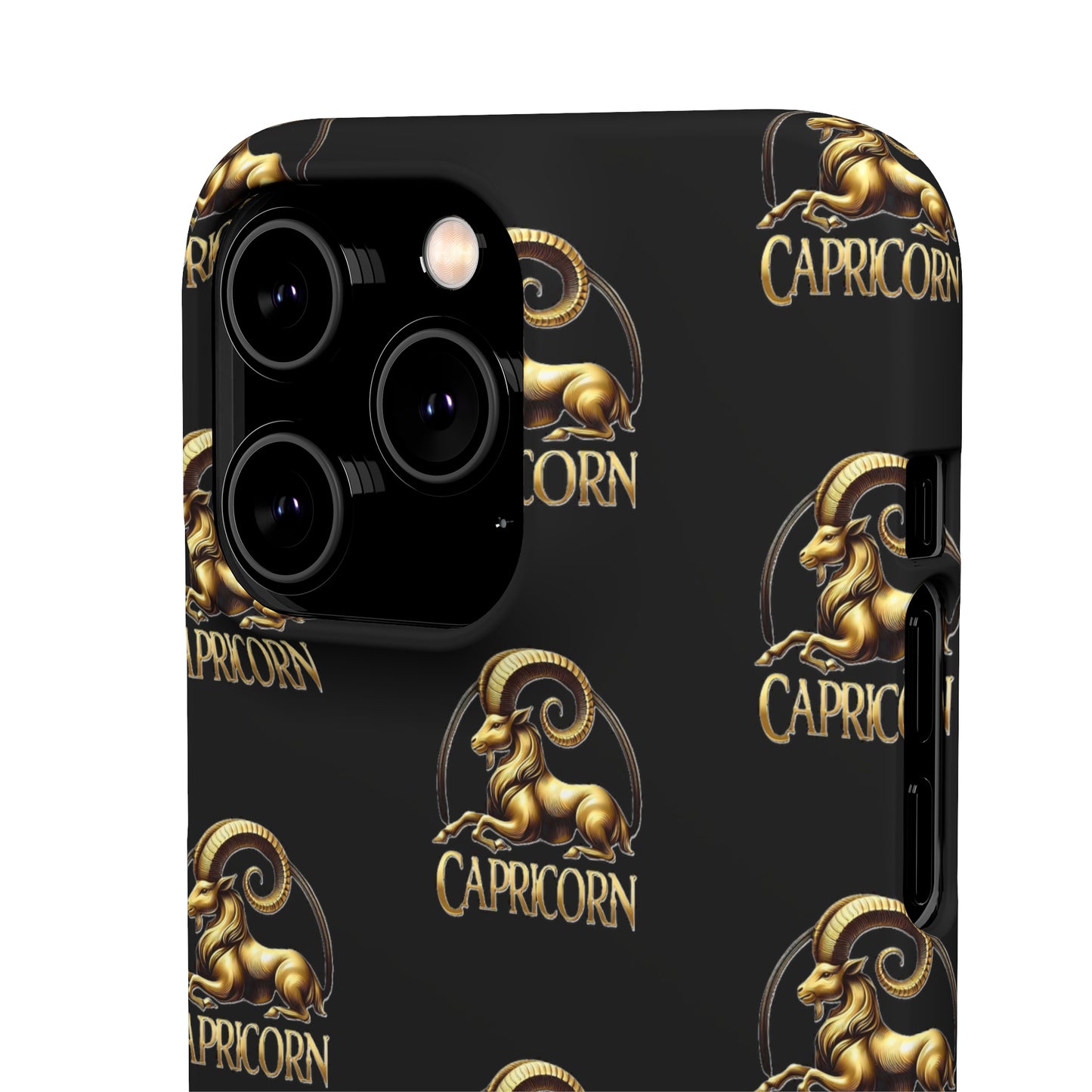 Capricorn Patterned Snap Cases