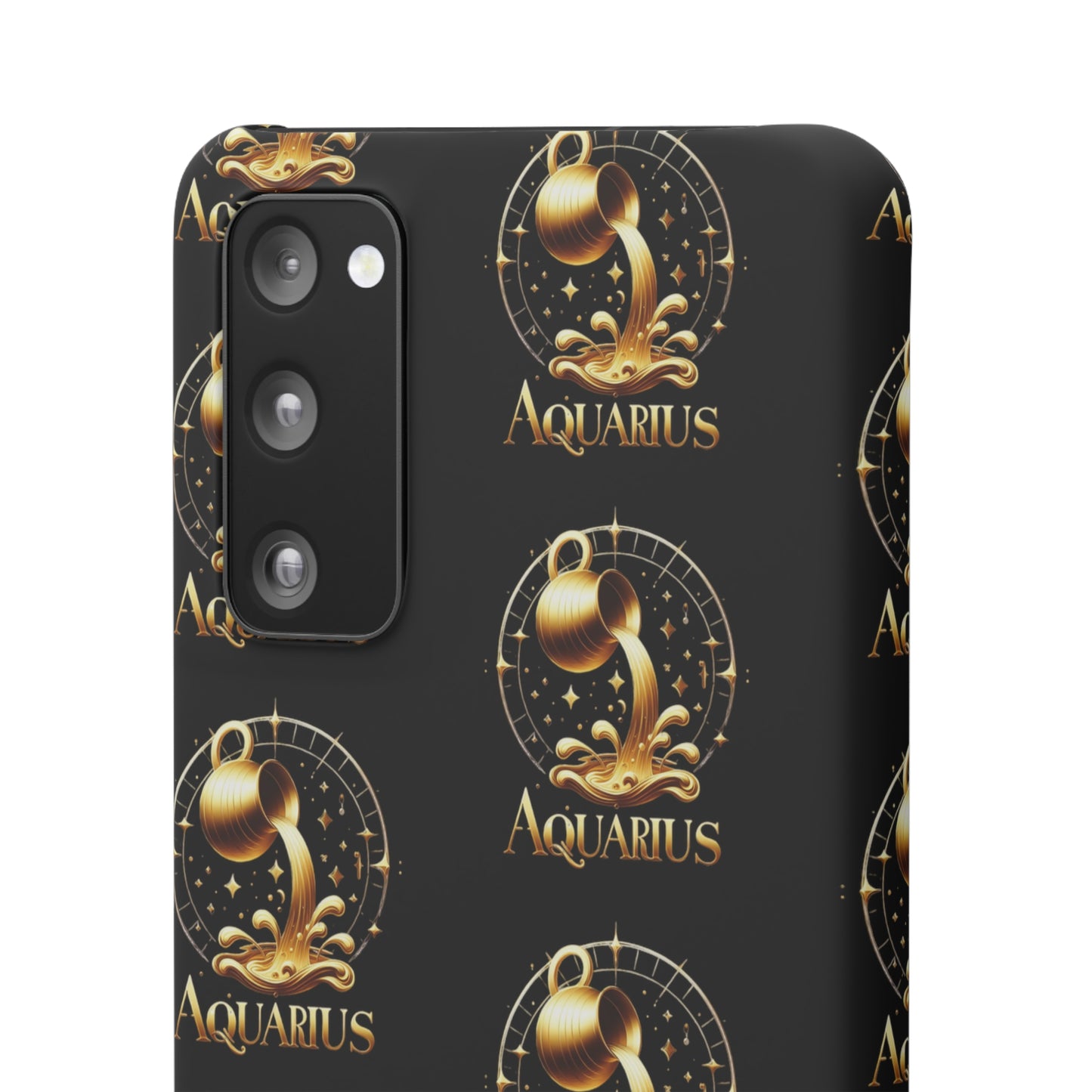 Aquarius Patterned Snap Cases